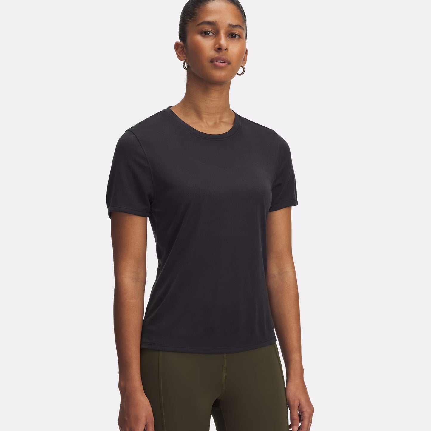 Under Armour Launch Jacquard Hardloopshirt Dames-Wit