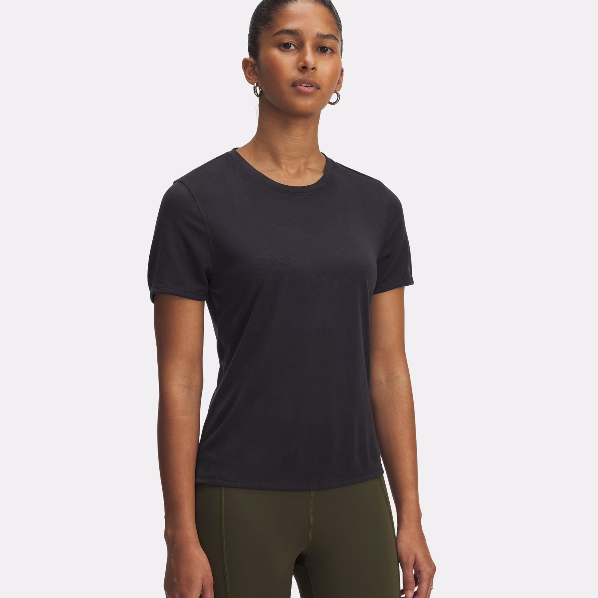 Under Armour Launch Jacquard Hardloopshirt Dames-Wit
