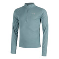 Launch Quarter-Zip Longsleeve - blaugrau