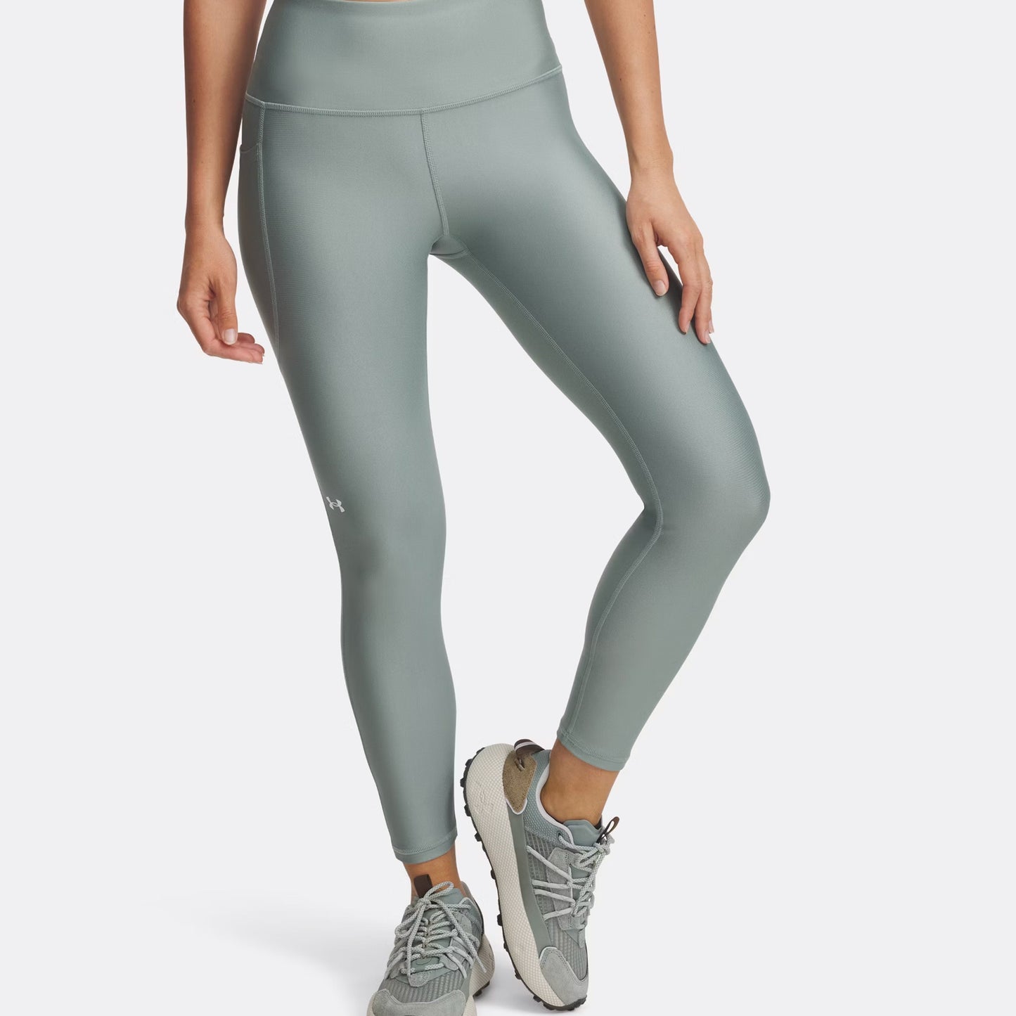 Under Armour Tech Hi Ankle Tight Dames-Groen
