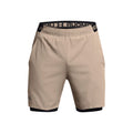 Vanish Woven 2in1 Shorts Heren - beige, zwart