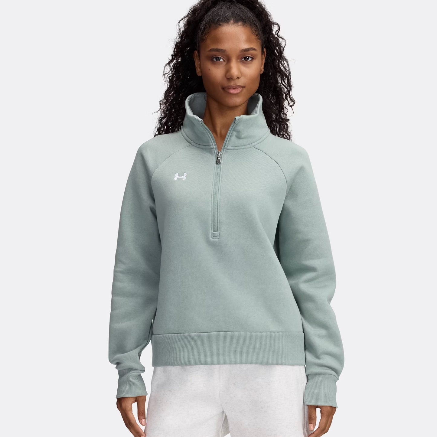 Under Armour Rival Sweatshirt Dames - groen,