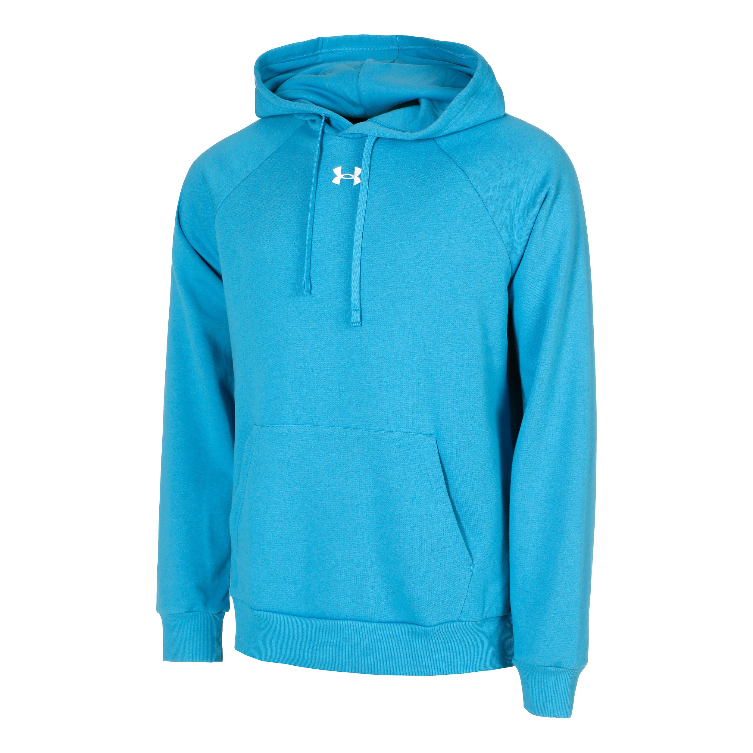 Under Armour Rival Fleece Sweater Met Capuchon Heren-Turkoois