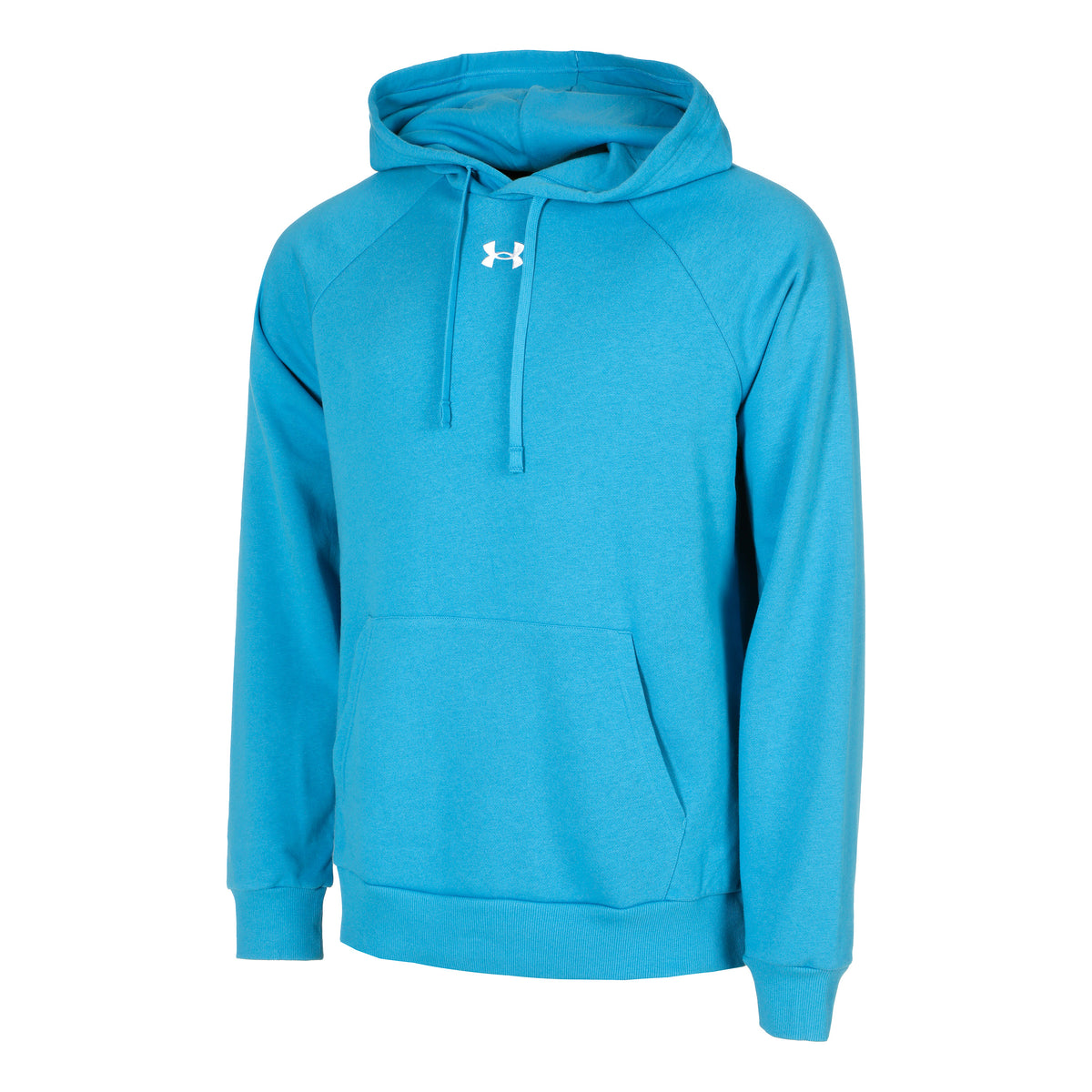Under Armour Rival Fleece Sweater Met Capuchon Heren-Turkoois