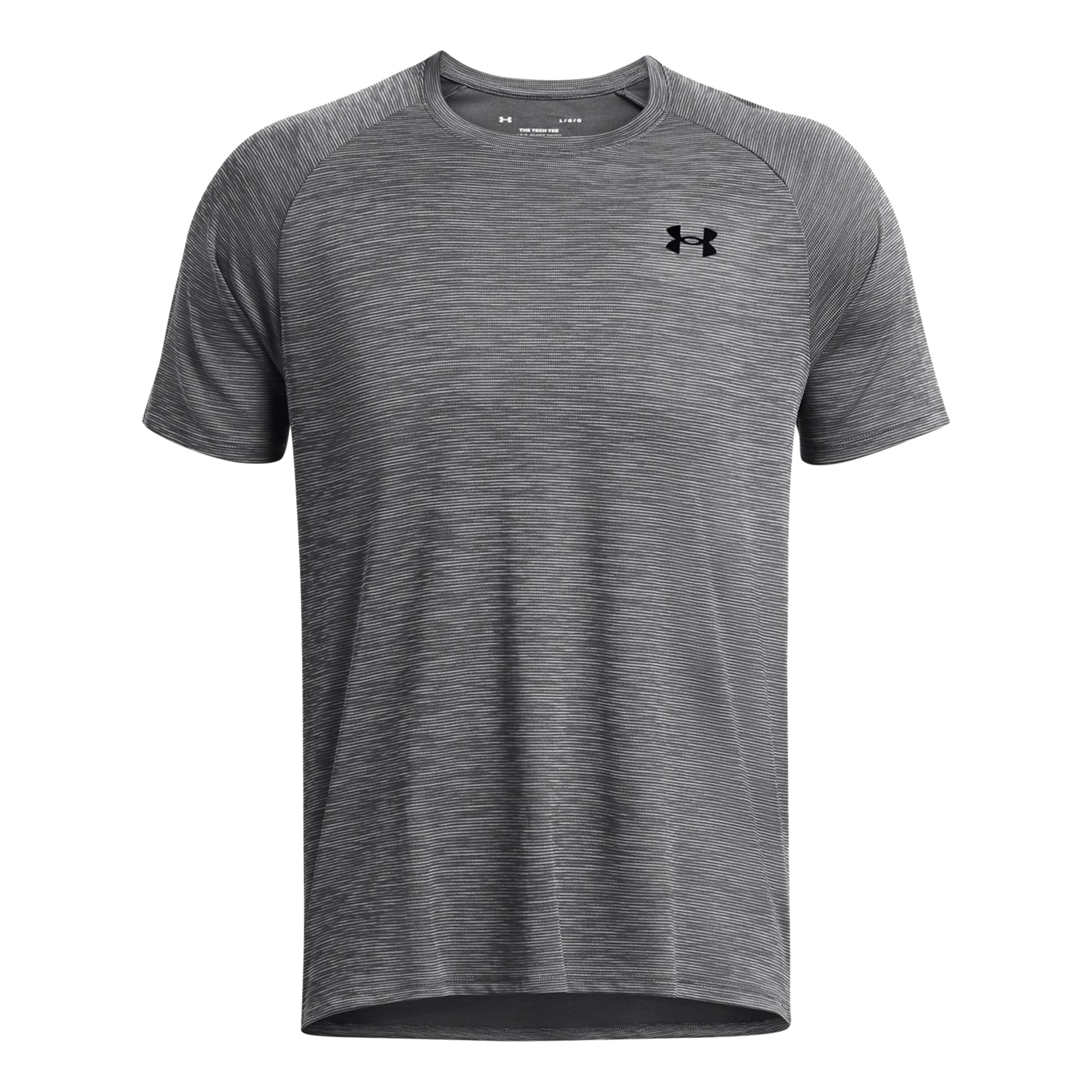 Under Armour Tech Textured T-shirt Heren - donkergrijs,