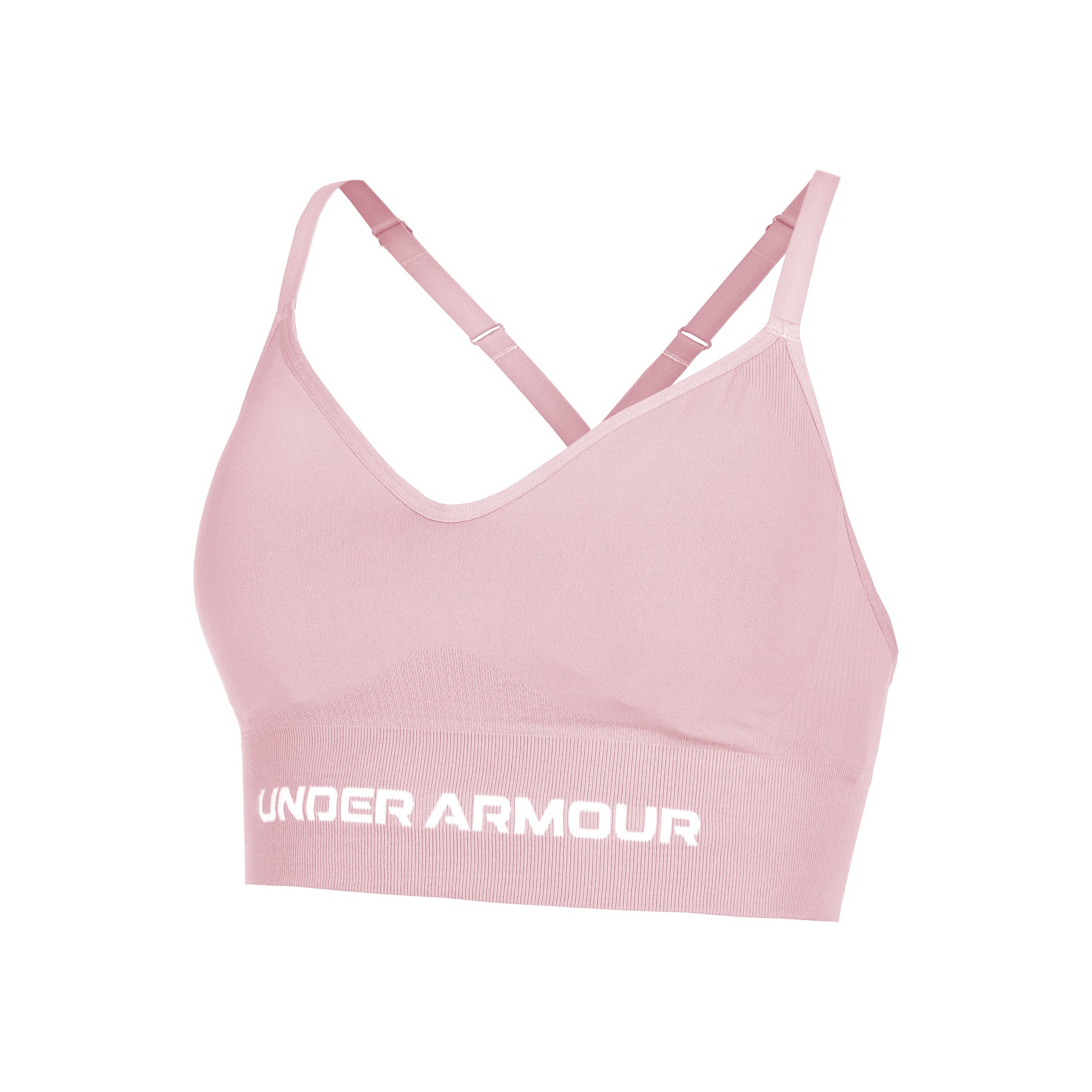 Under Armour Vanisheamle Low Sport-bh Dames - pink,