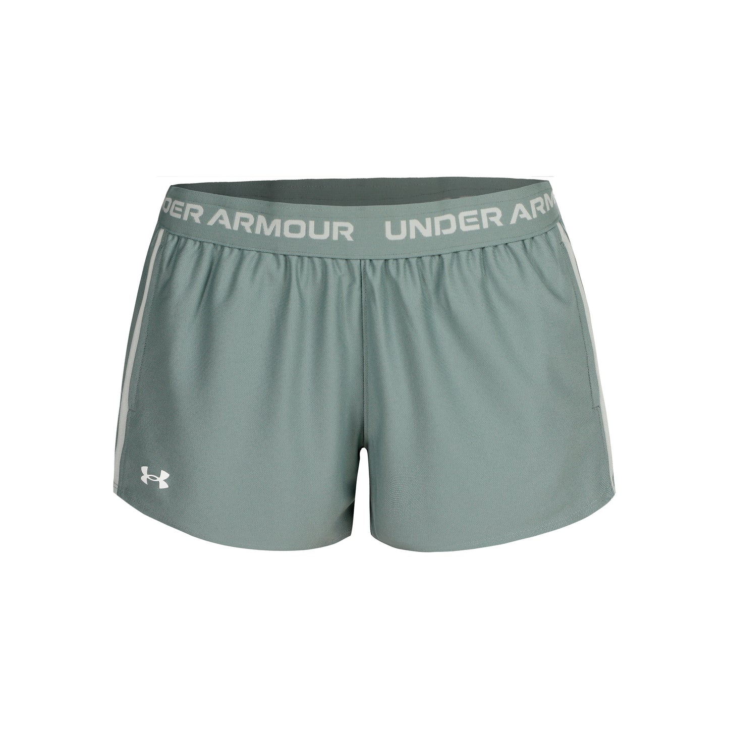Under Armour Tech Play Up Short Voor Tennisballen Dames-Groen