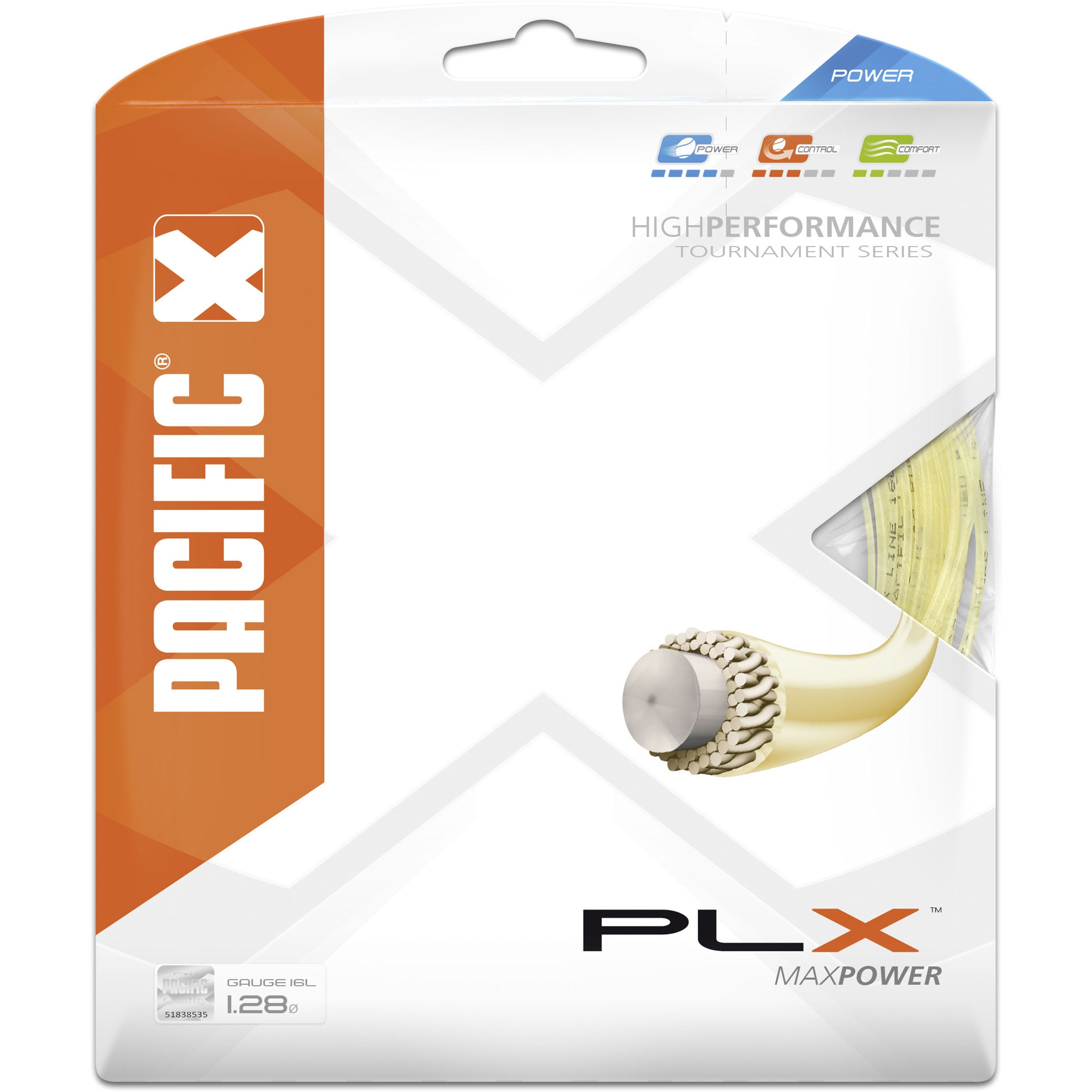 PLX (new Power Line) Natur Set Snaren 12,2m-Natuurlijke Kleuren