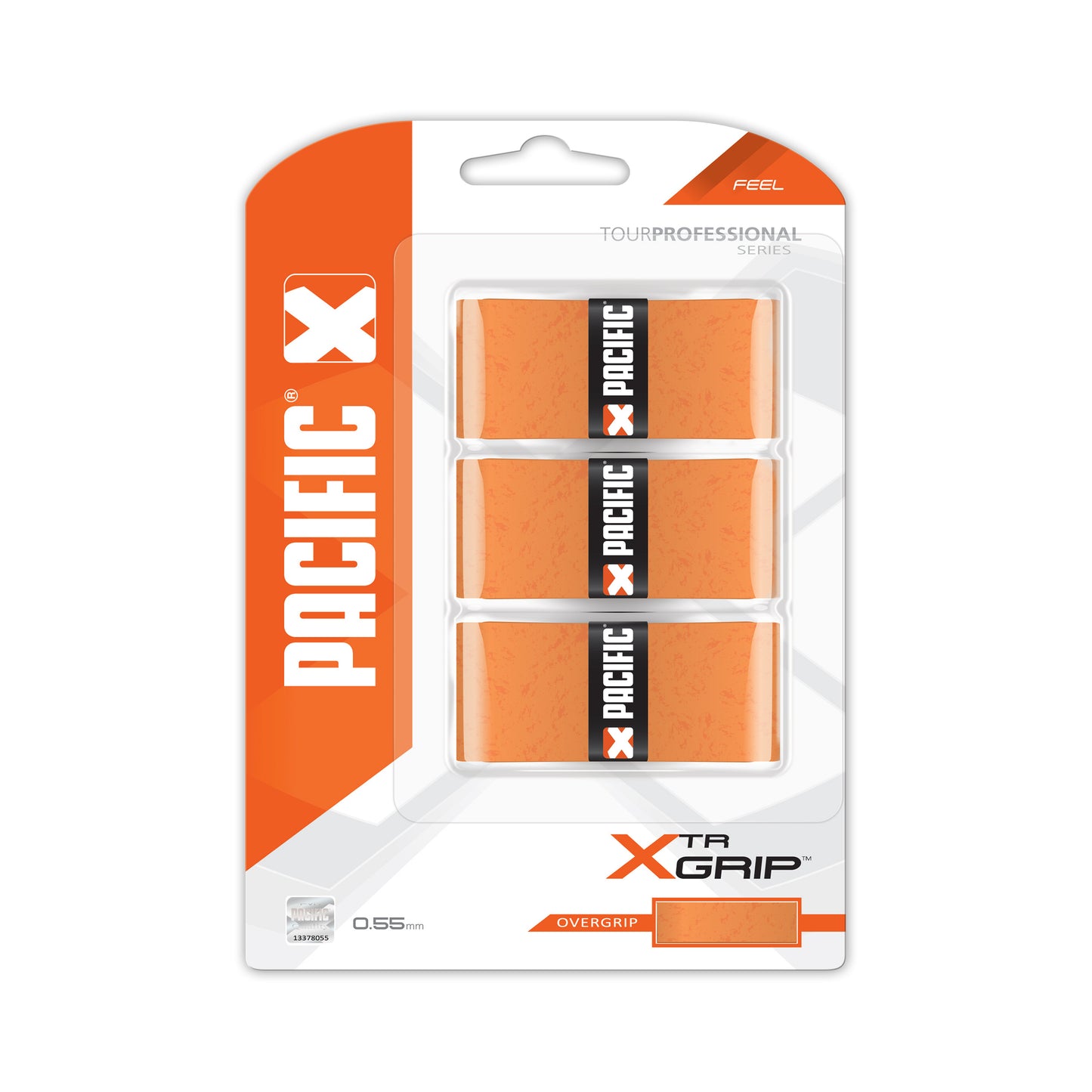 Pacific XTR Grip Verpakking 3 Stuks-Oranje