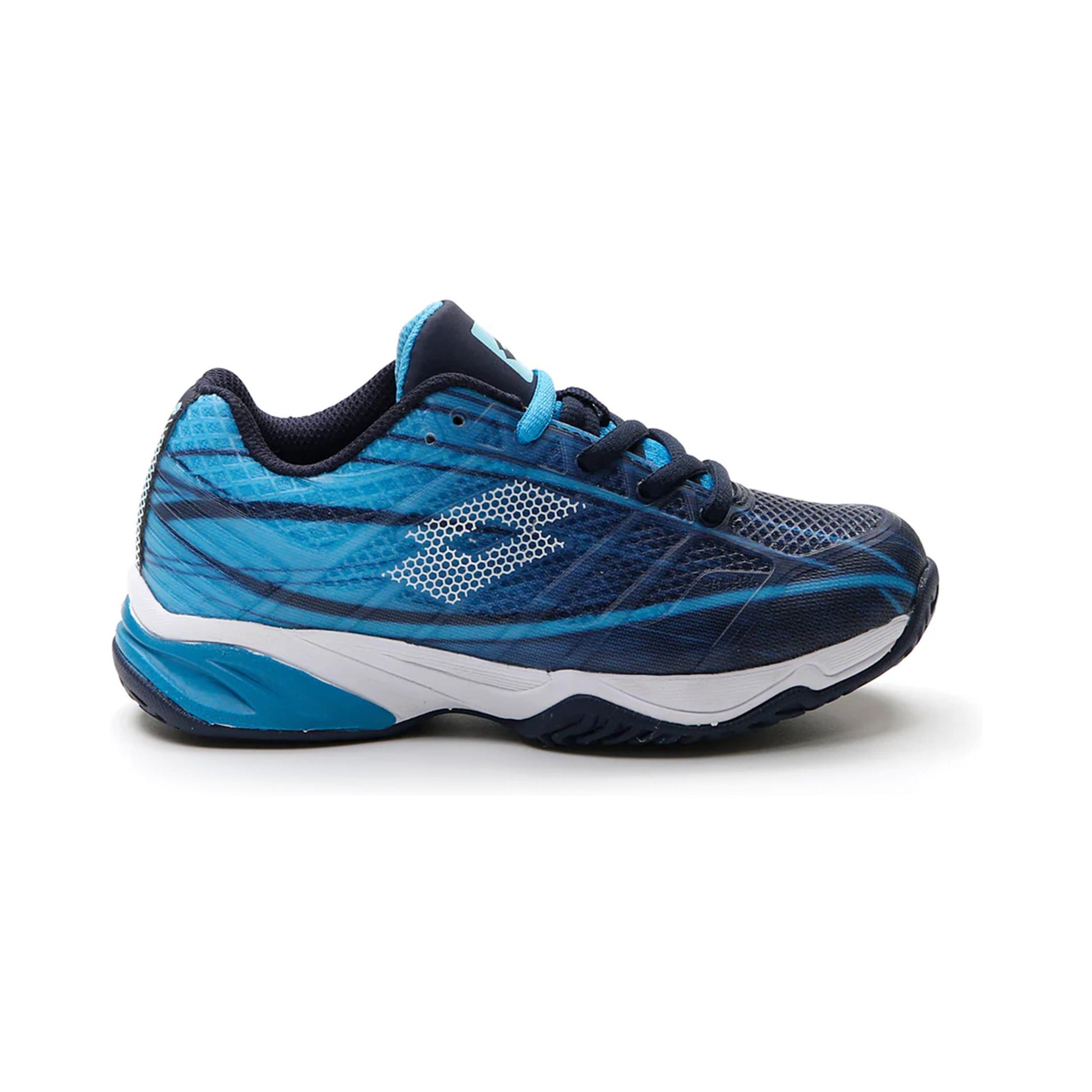 Lotto Mirage 300 Allcourt schoen Kinderen - blauw, wit