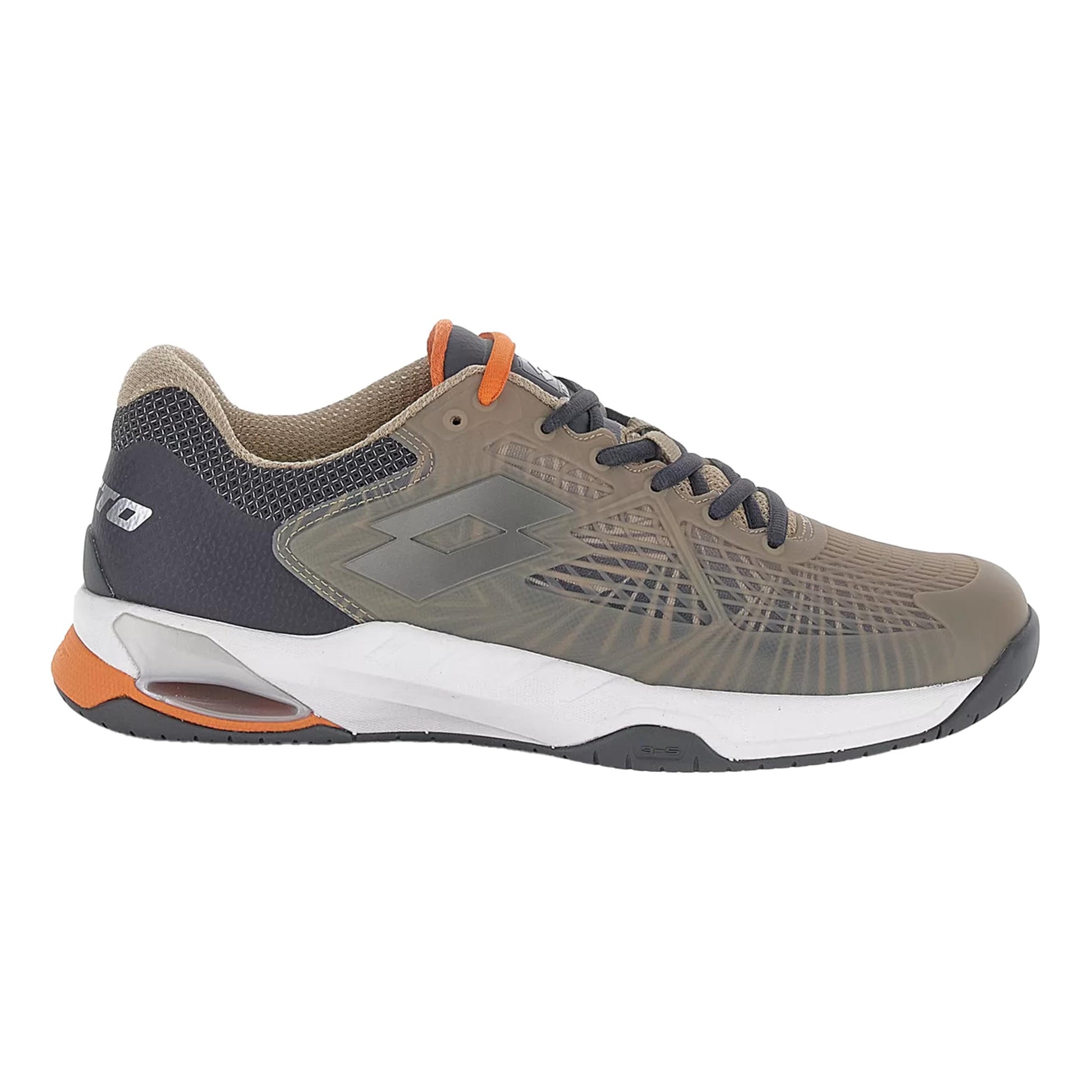 Lotto Mirage 100 II SPD Allcourt schoen Heren - beige, grijs