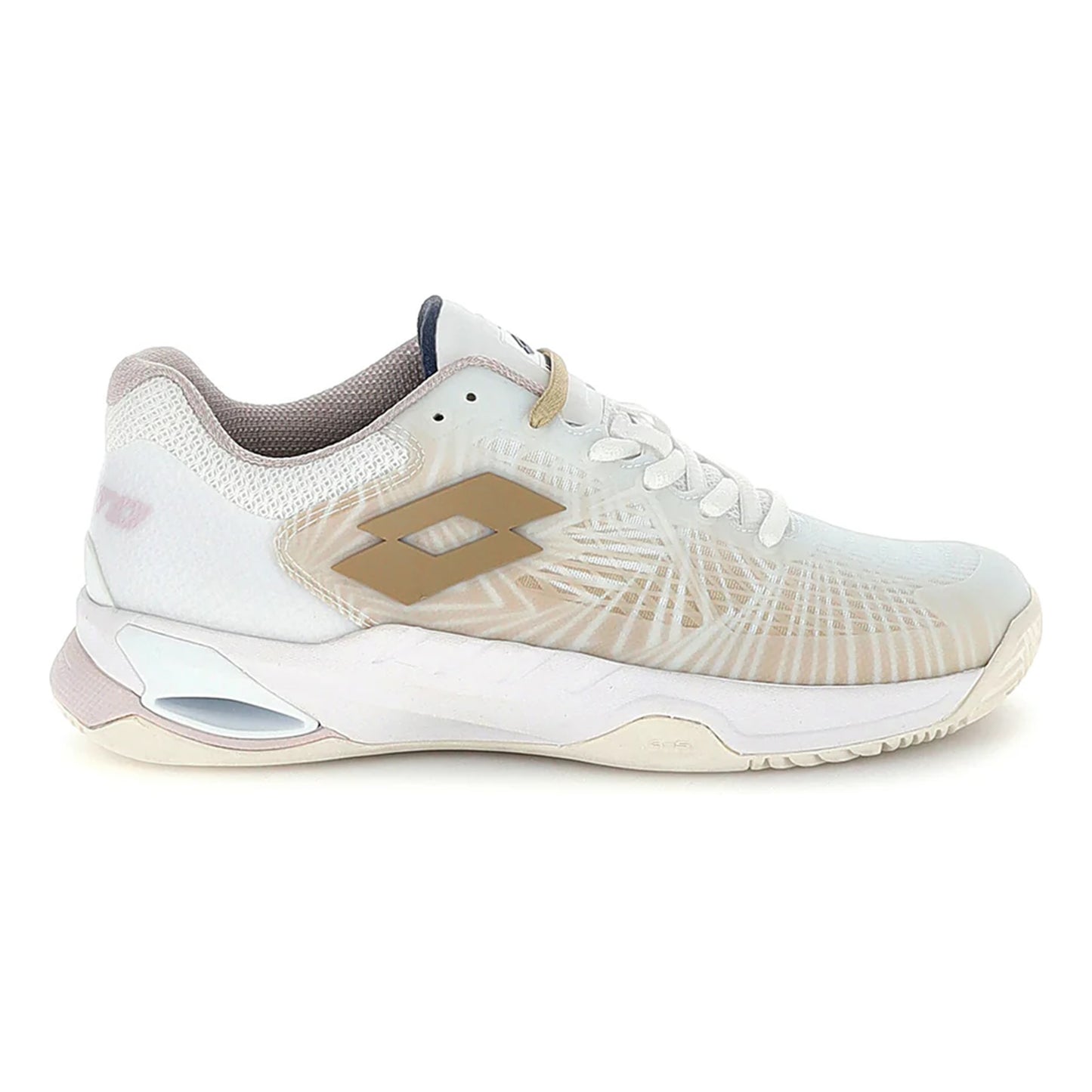 Lotto Mirage 100 II Gravelschoen Dames-wit, beige