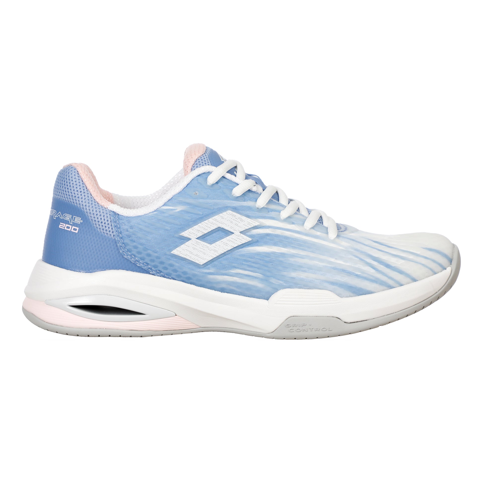 Lotto Mirage 200 II Prt SPD Allcourt schoen Dames - blauw, wit