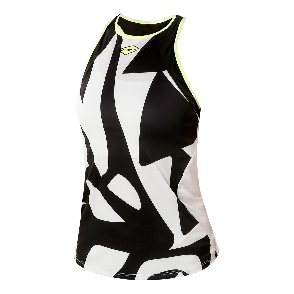 Lotto Ten III PRT2 PL Tanktop Dames - wit, zwart