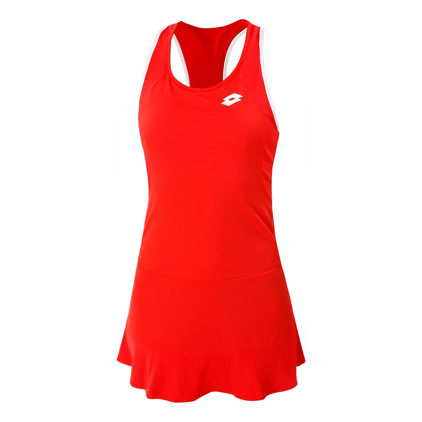 Lotto Squadra II PL Jurk Dames - rood, wit