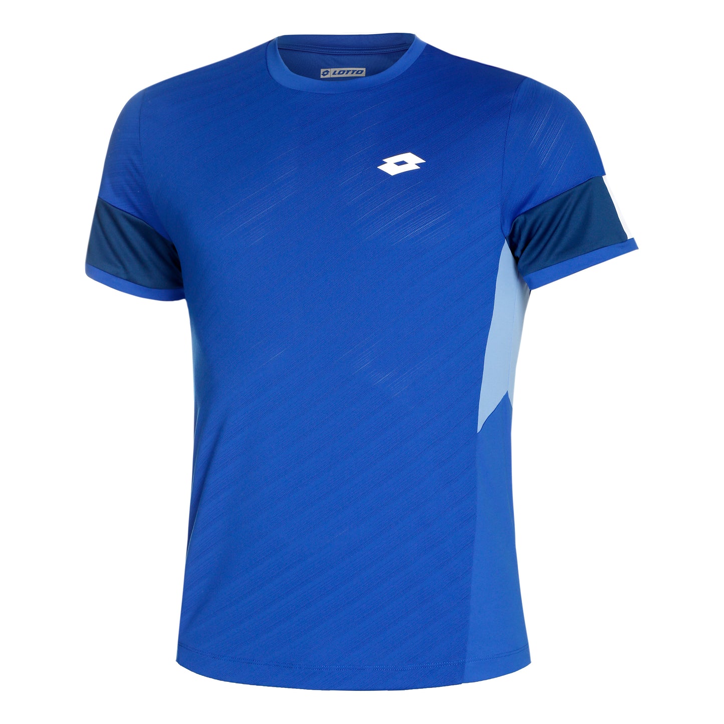 Lotto Tech 1 D1 T-shirt Heren-Blauw,Wit