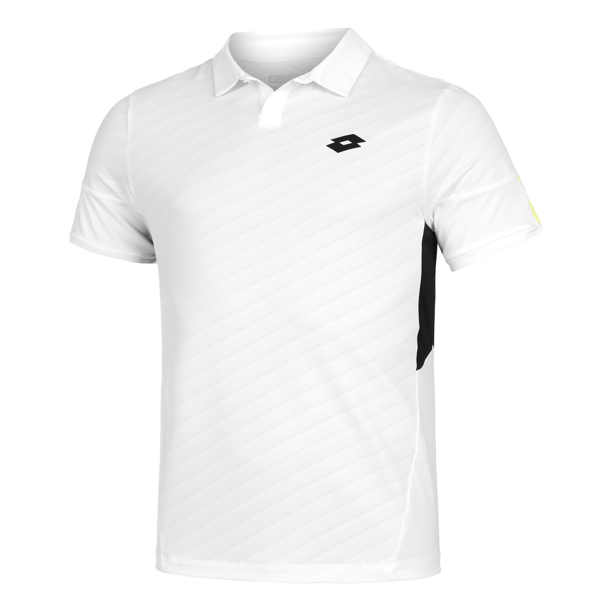 Lotto Tech I D1 Polo Heren - wit,