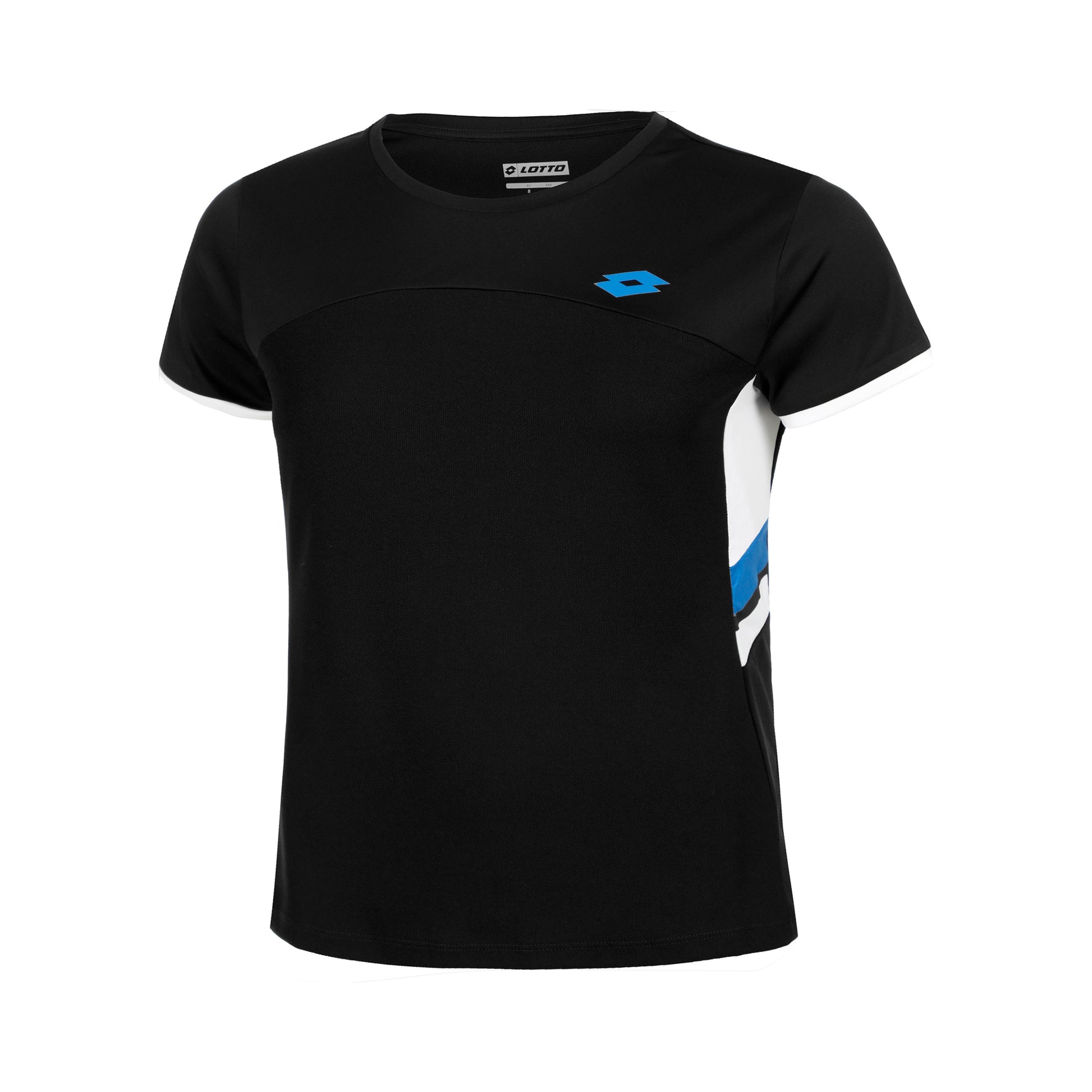 Lotto Squadra III T-shirt Meisjes - zwart,