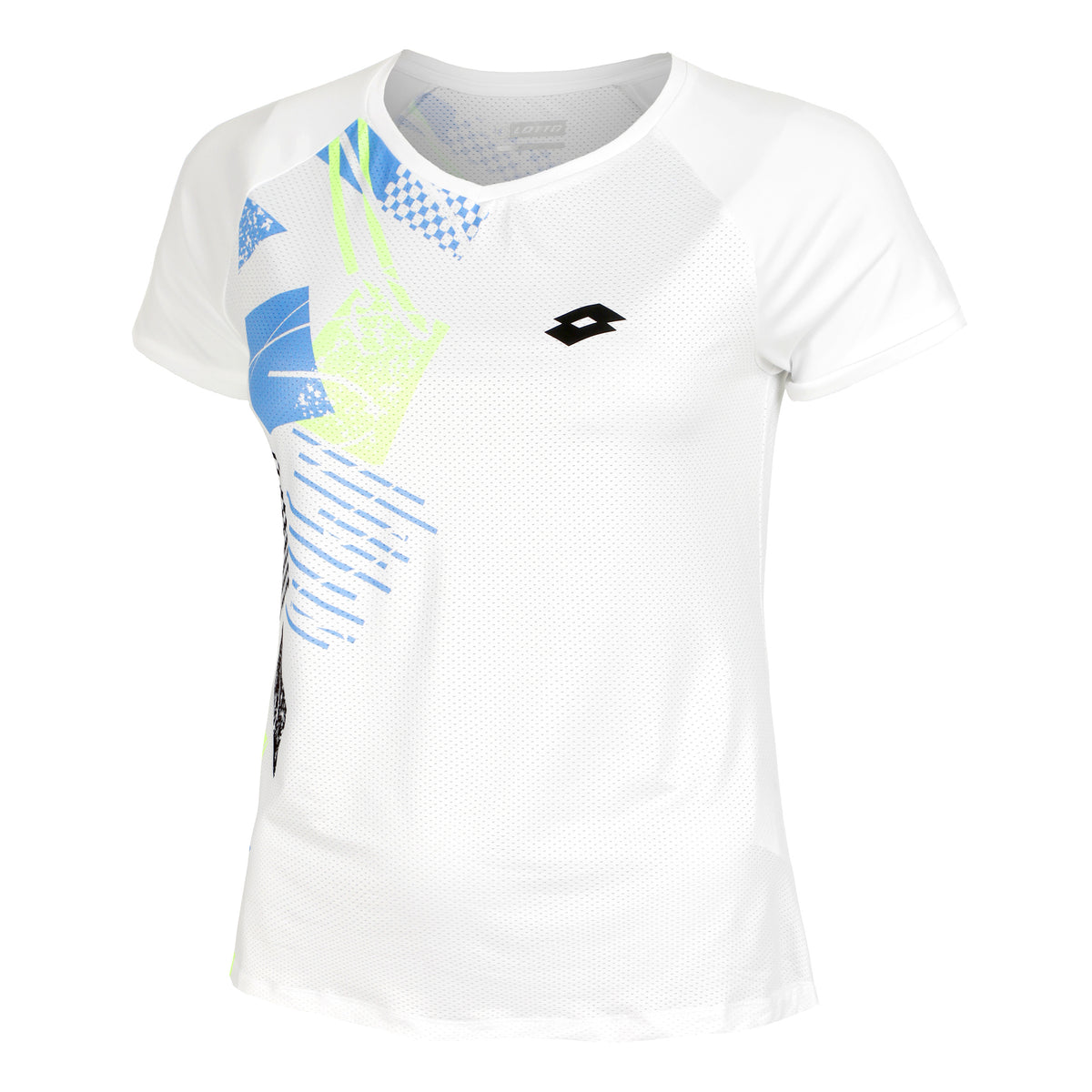 Lotto Tech W I D5 T-shirt Dames - wit,