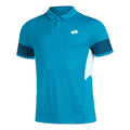 Tech I D1 Polo Heren - petrolblauw, mint
