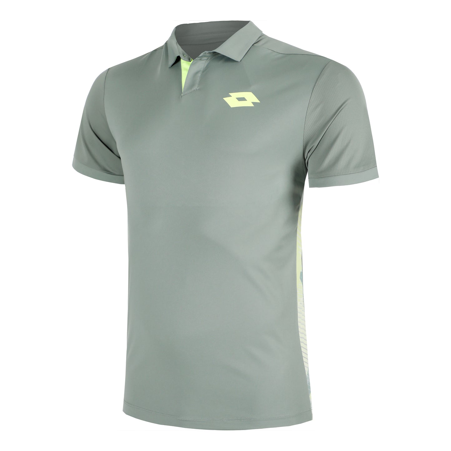 Lotto Tech IV D1 Polo Heren-Grijs