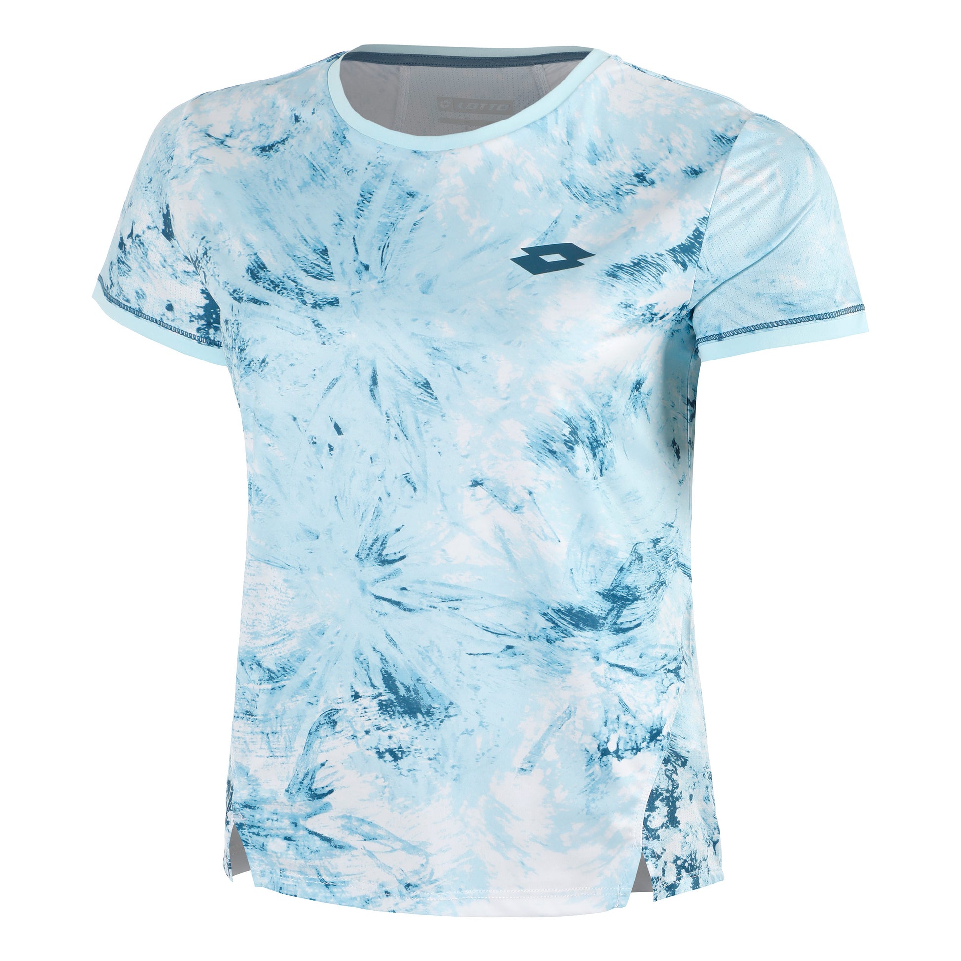 Lotto Tech IV D2 T-shirt Dames-Lichtblauw