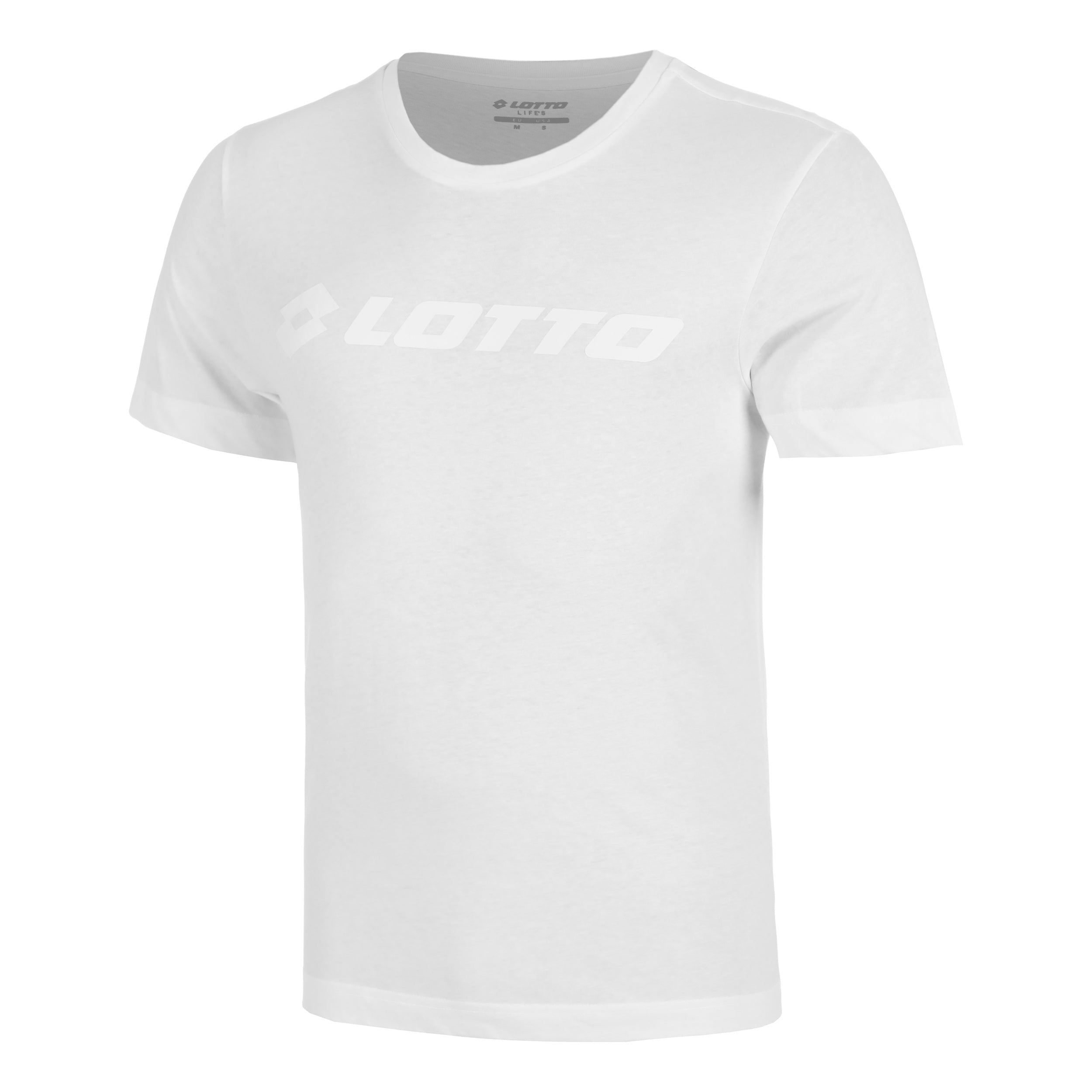 Lotto MSC II Logo T-shirt Heren - wit
