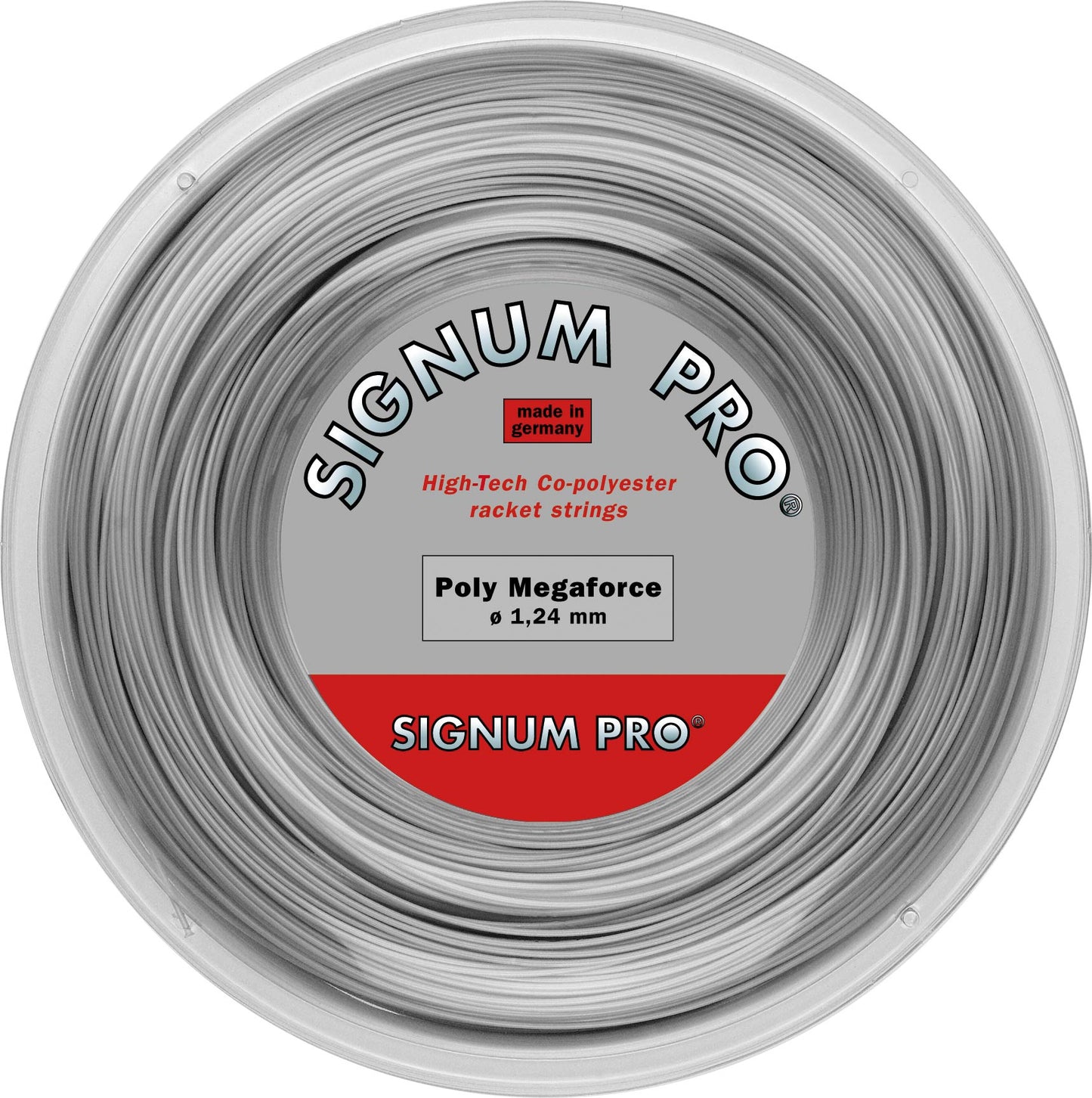 Signum Pro Poly Megaforce Rol Snaren 200m-Zilver