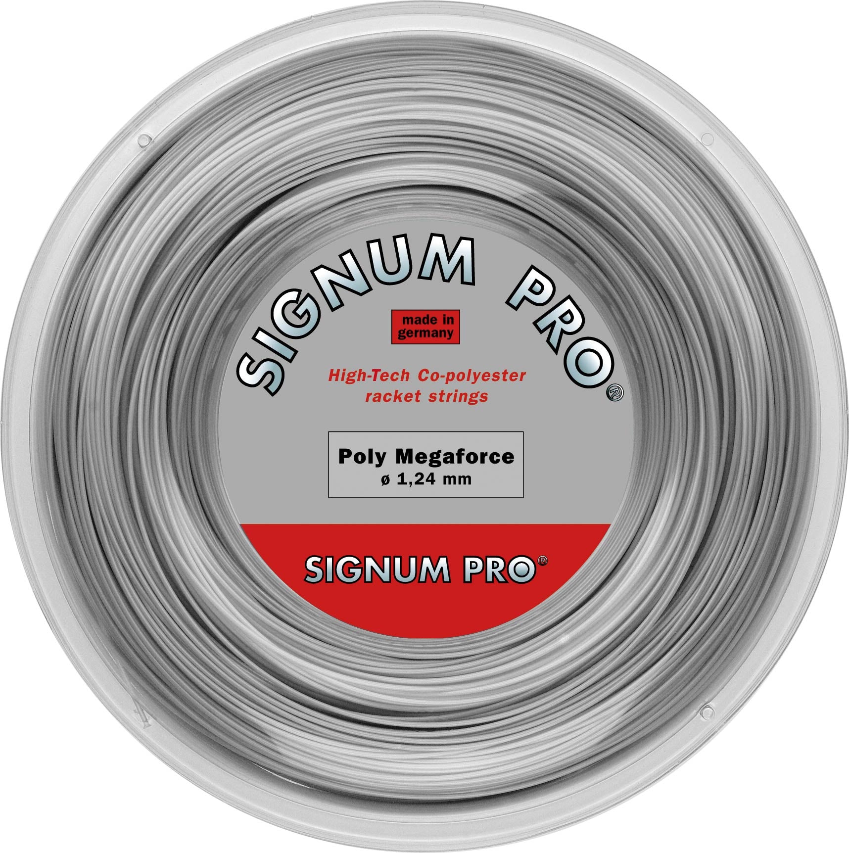 Signum Pro Poly Megaforce Rol Snaren 200m-Zilver