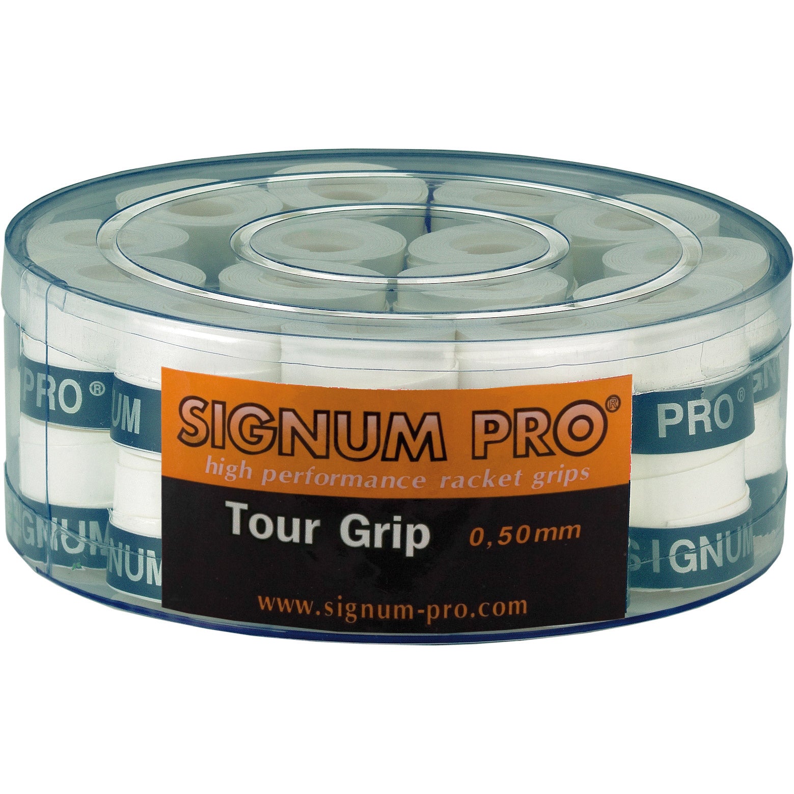Signum Pro Tour Grip Verpakking 30 Stuks-Wit