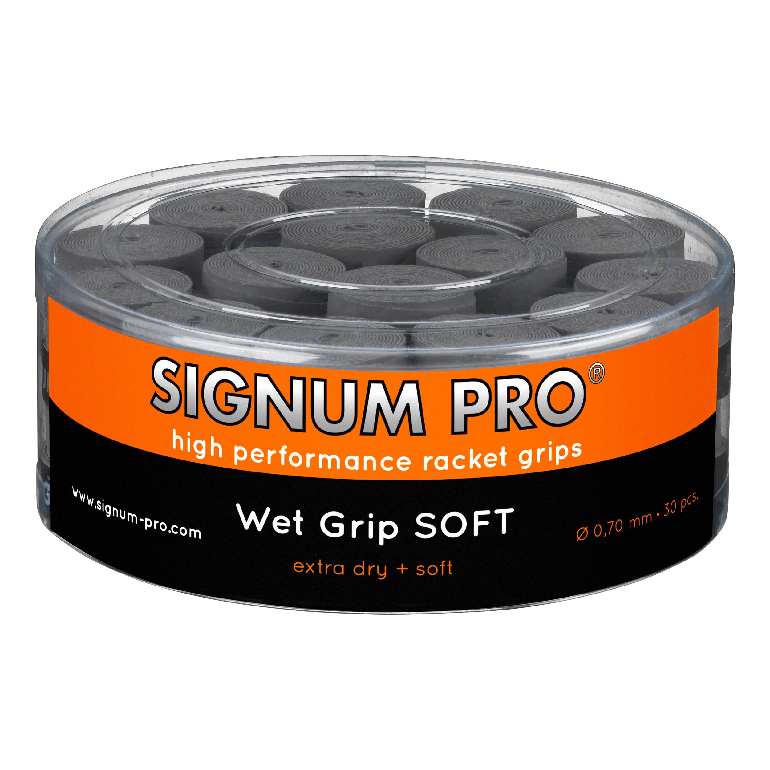 Signum Pro Wet Grip SOFT Verpakking 30 Stuks-Grijs