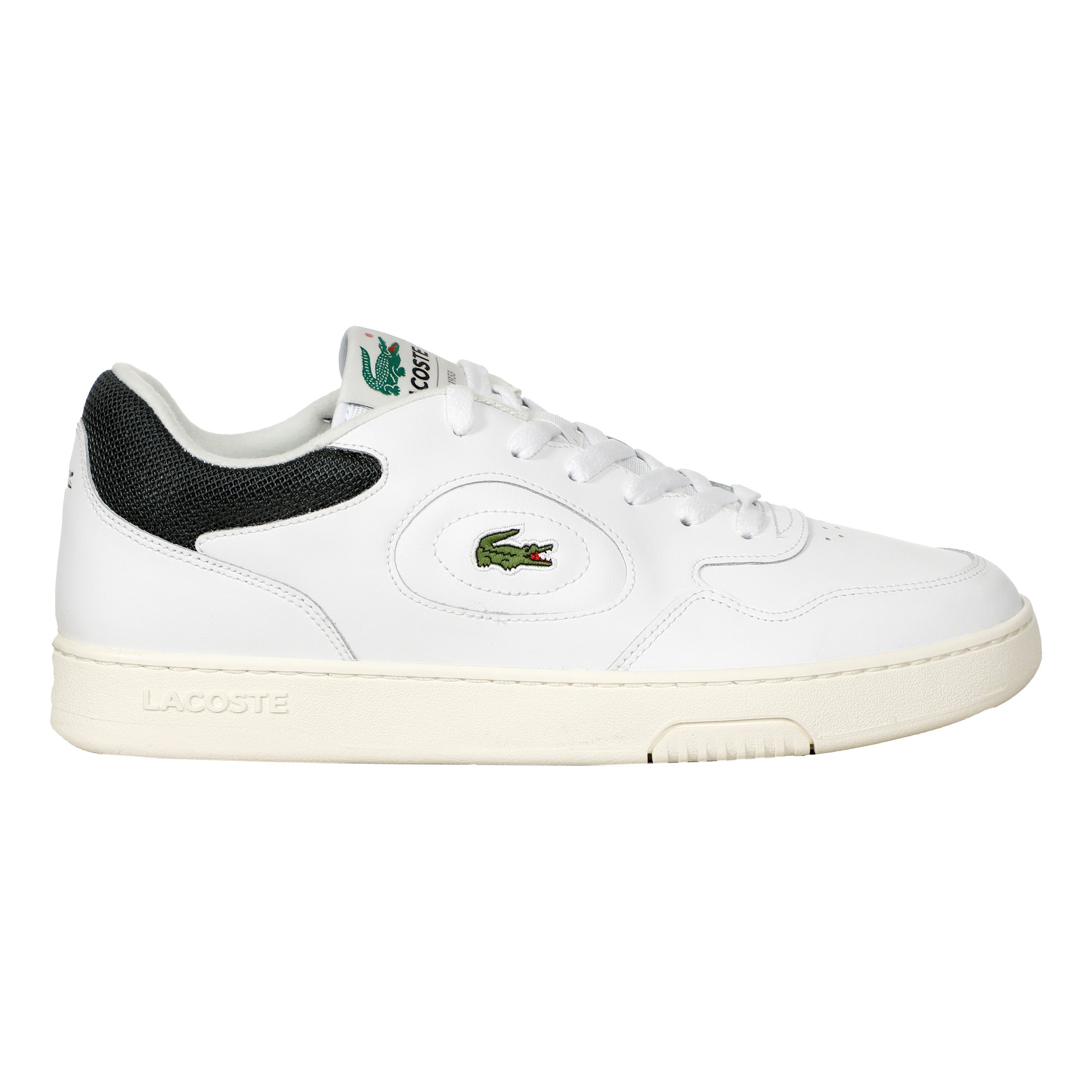 Lacoste Lineset Vrijtijdsschoen Heren - wit, donkergroen