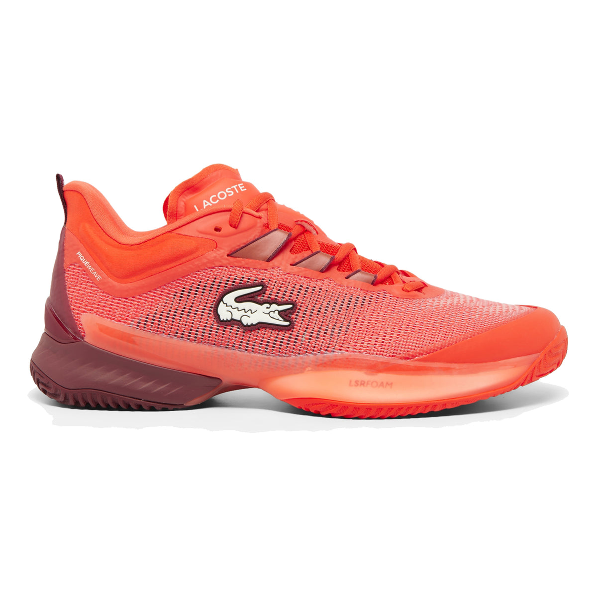 Lacoste AG-LT Ultra Gravelschoen Heren - oranje, donkerrood