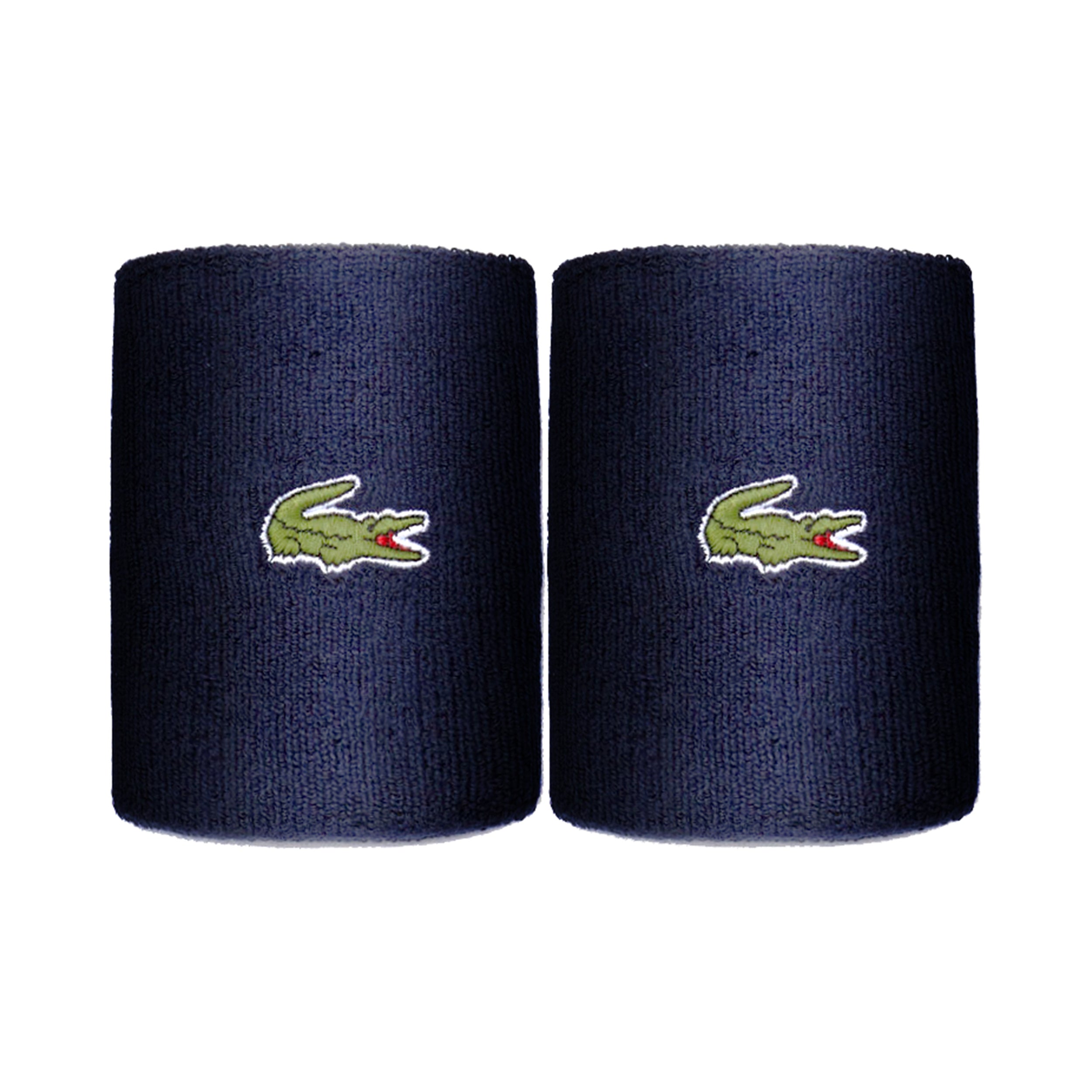 Lacoste Zweetband Verpakking 2 stuks lang - donkerblauw, donkergroen
