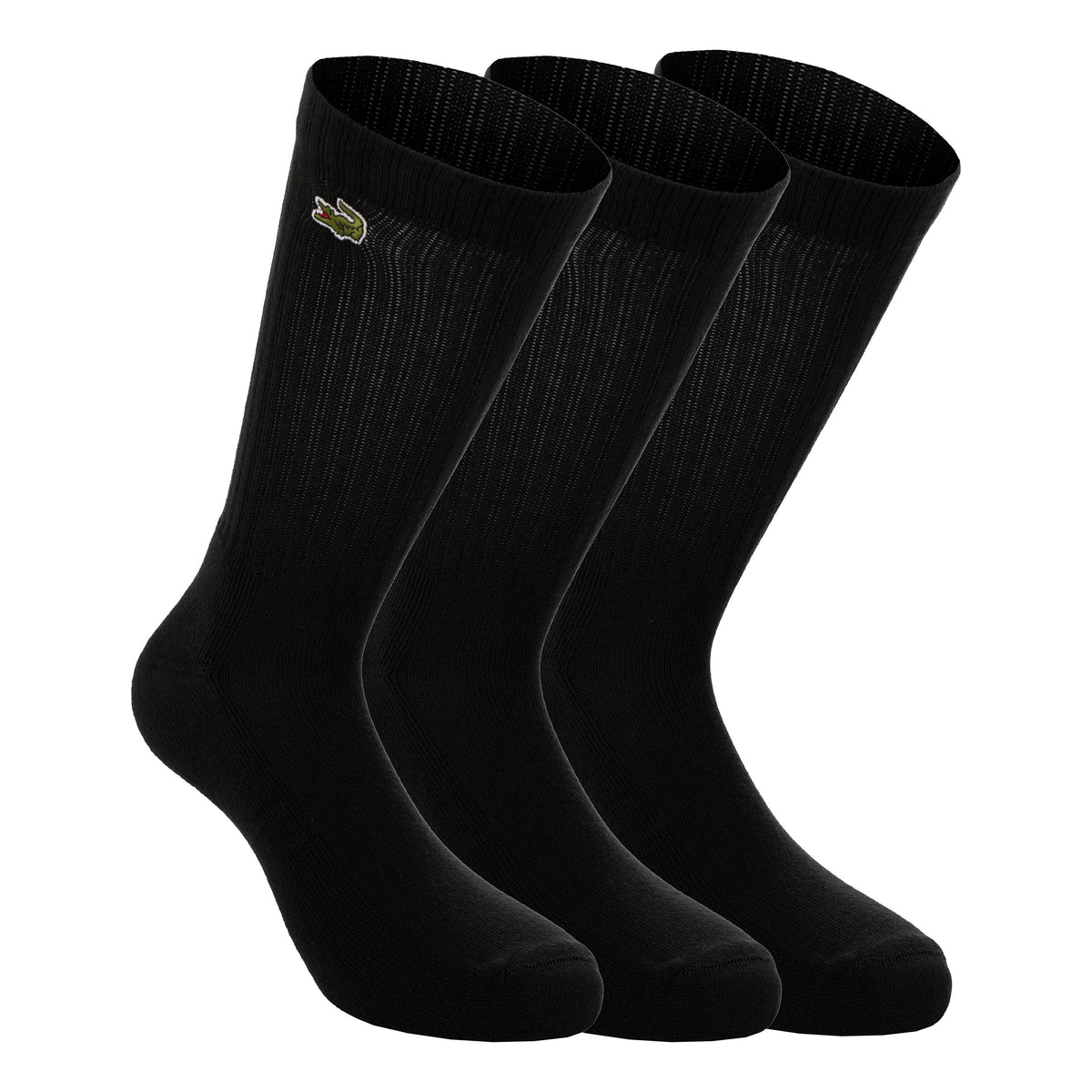 Lacoste Performance Core Tennissokken Verpakking 3 stuks Unisex - zwart,