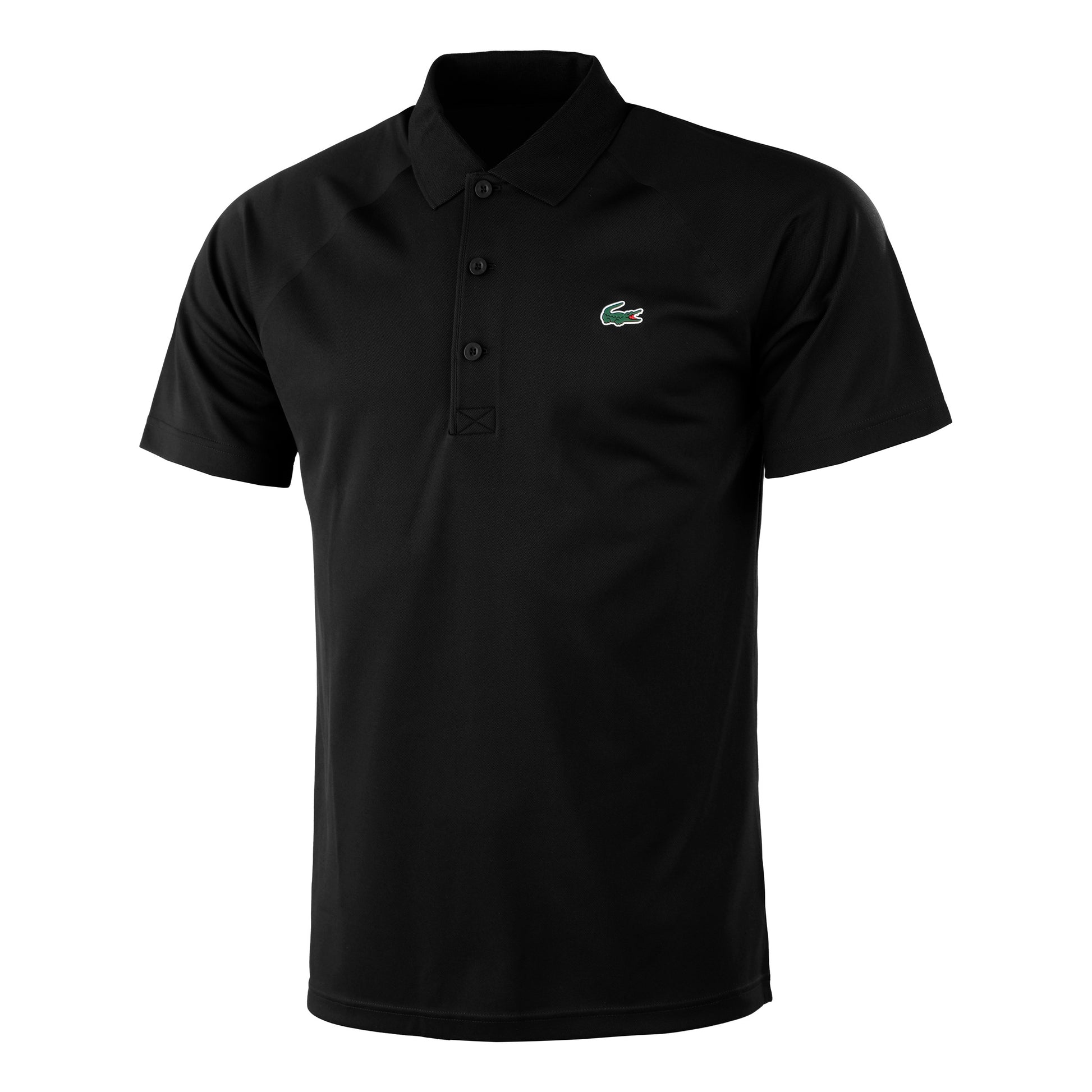 Lacoste Tennis Polo Heren-Zwart