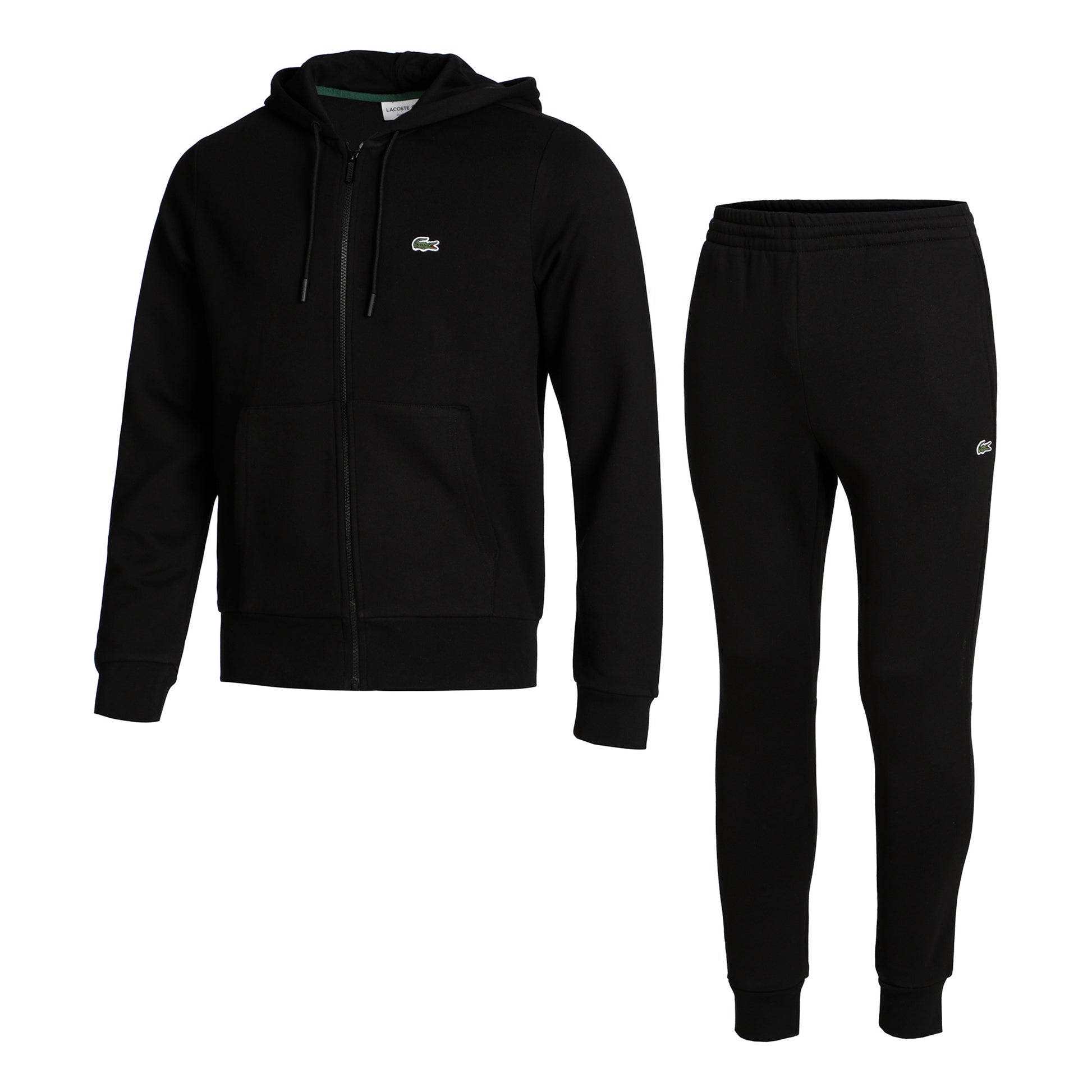 Lacoste Core Solid Trainingspak Heren-Zwart