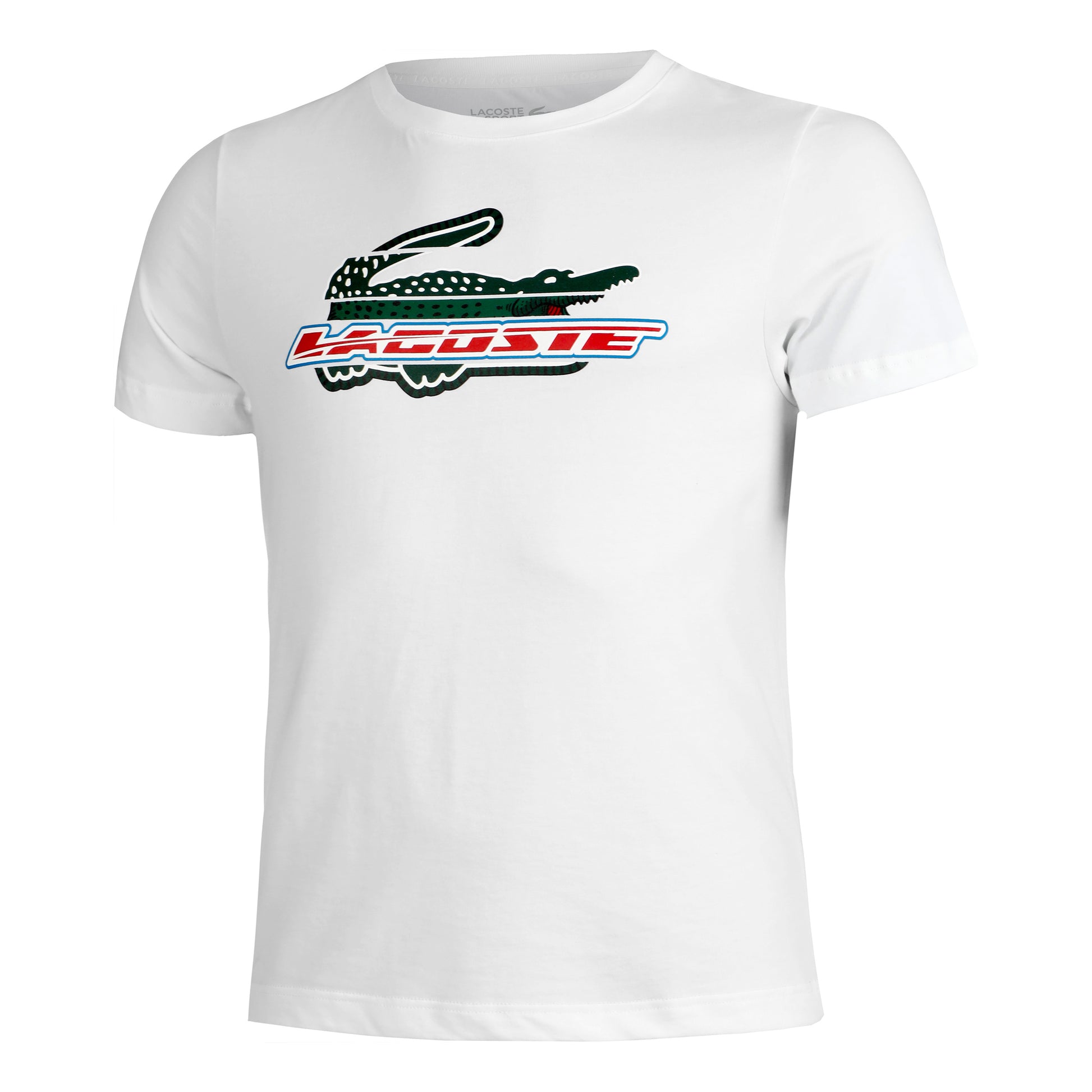 Lacoste Tee T-shirt Heren - mint, turkoois