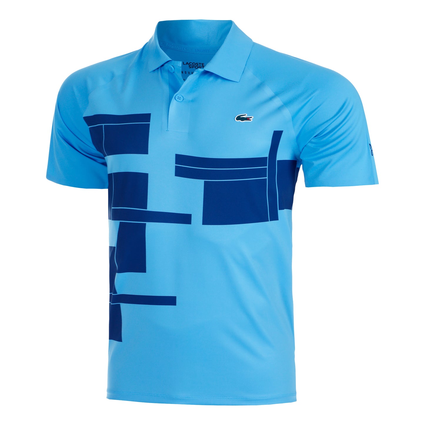 Lacoste Djokovic Polo Heren-Blauw