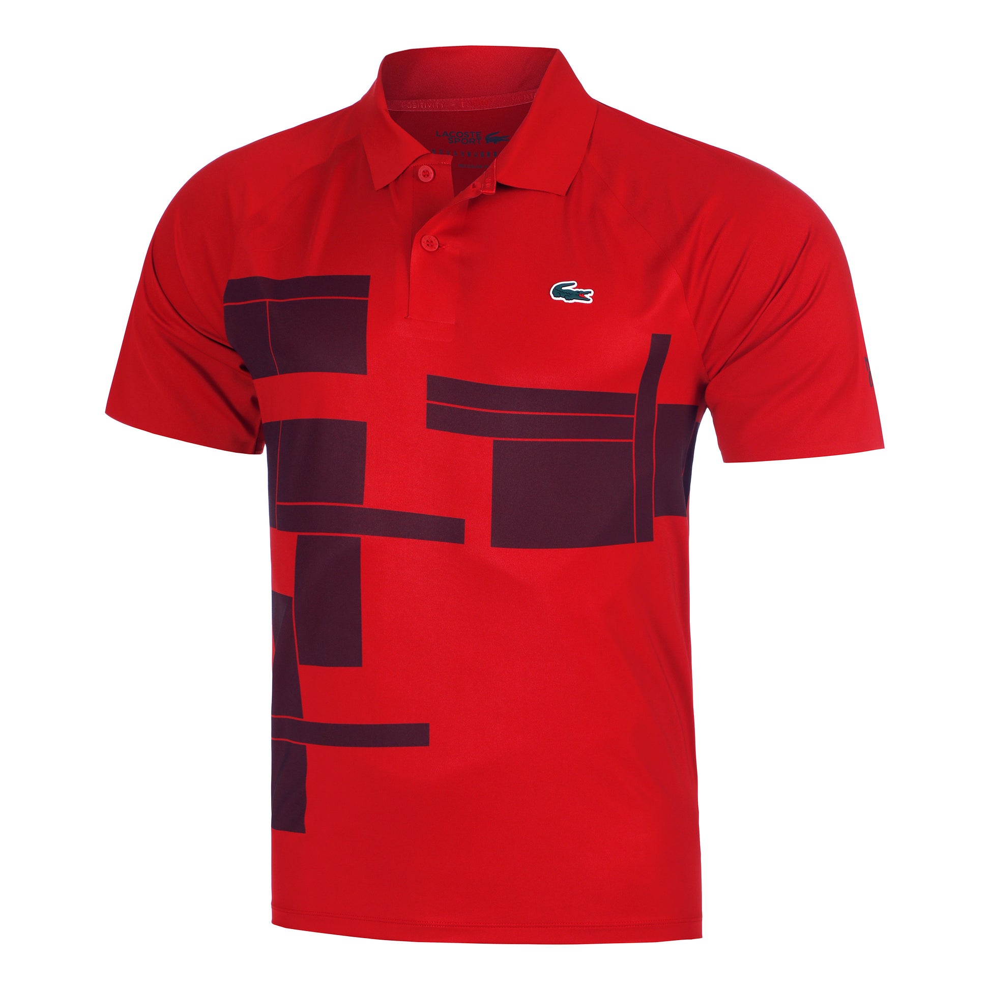Lacoste Polo Heren-Roest,Bruin