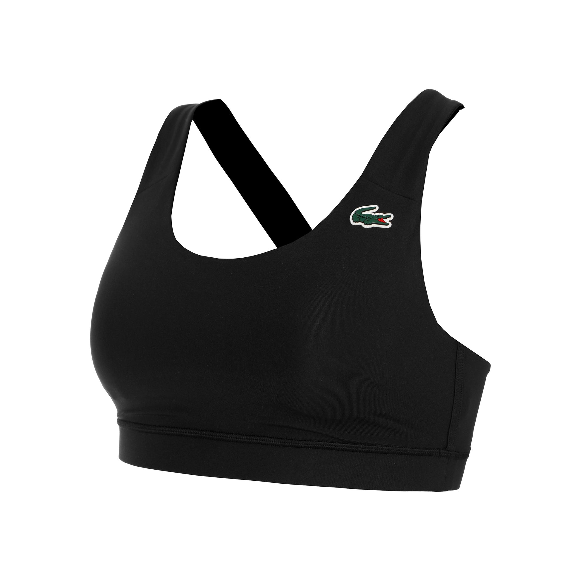 Lacoste Sport-bh Dames - zwart,