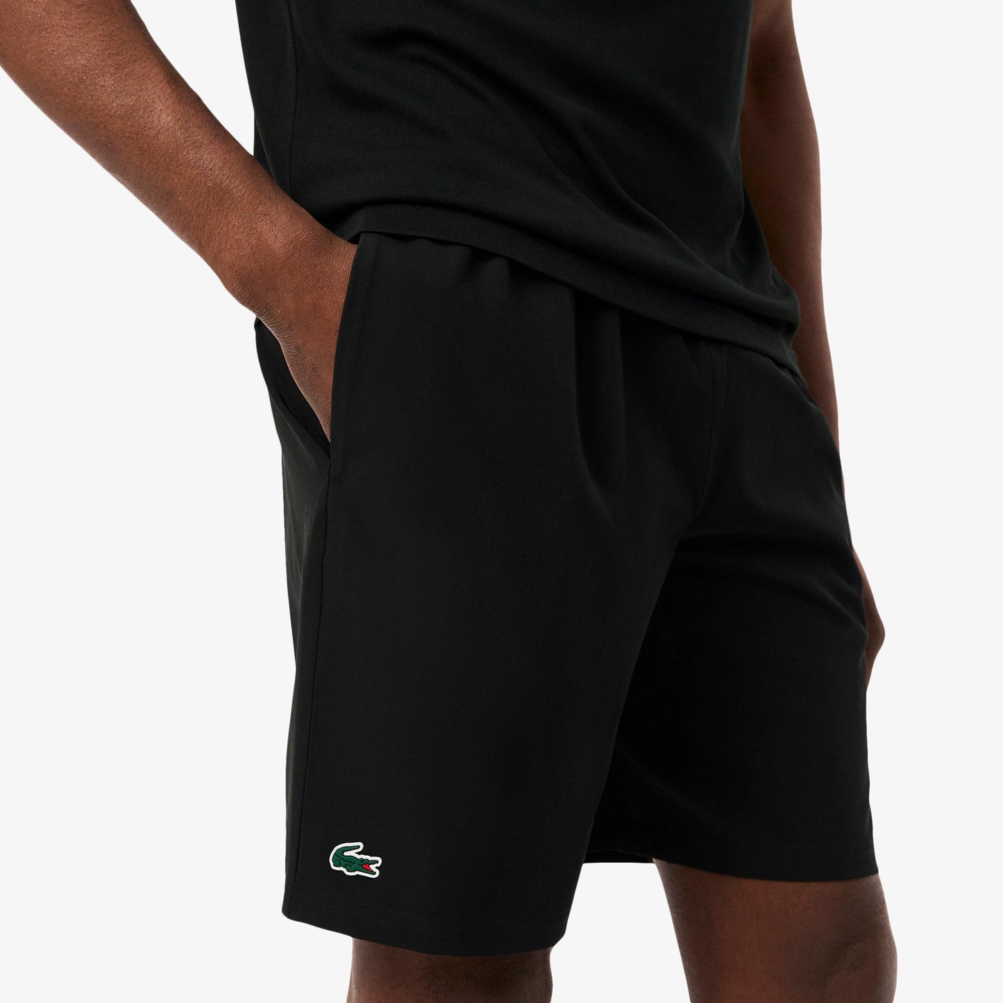 Lacoste Djokovic Shorts Heren - zwart, goud