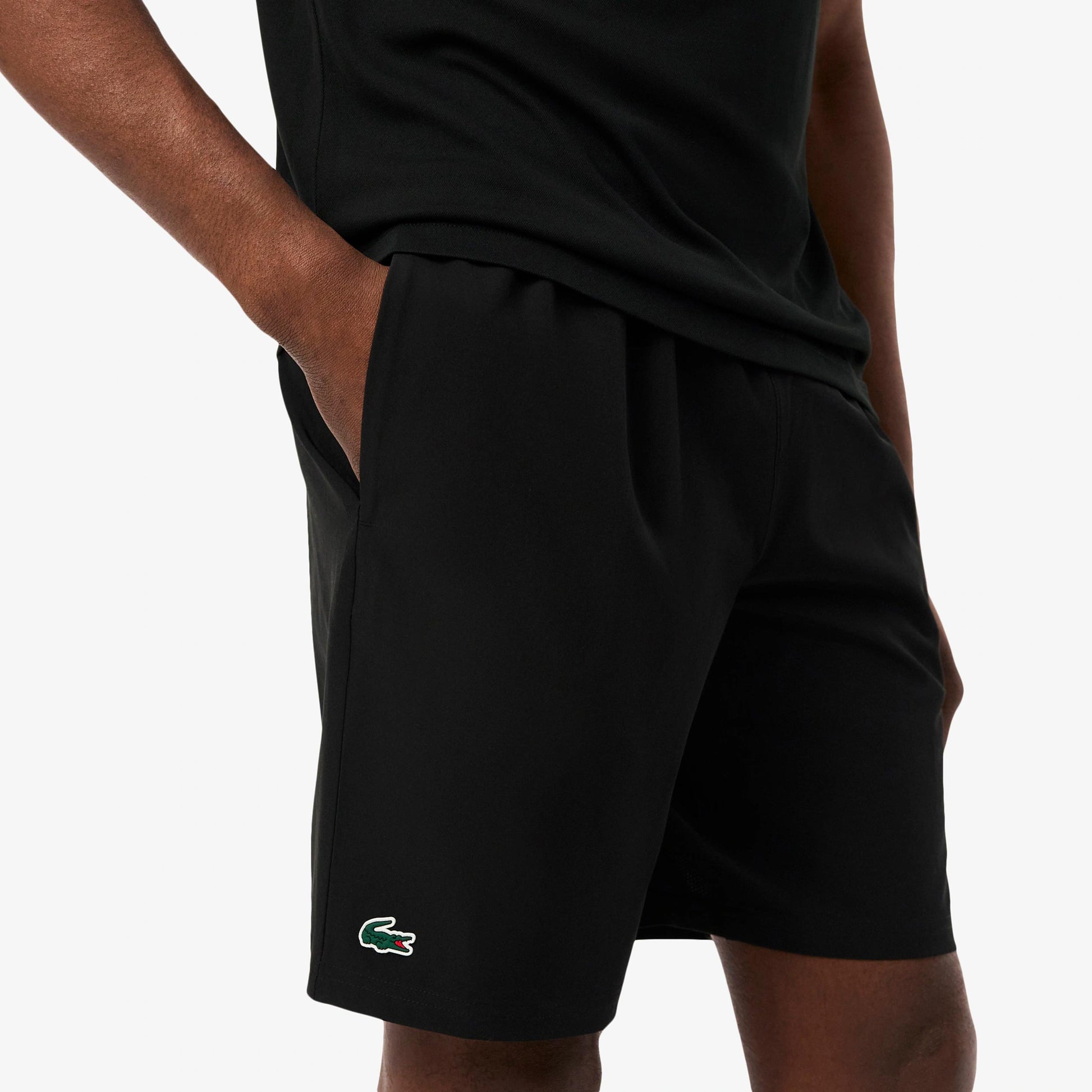 Lacoste Djokovic Shorts Heren - zwart, goud