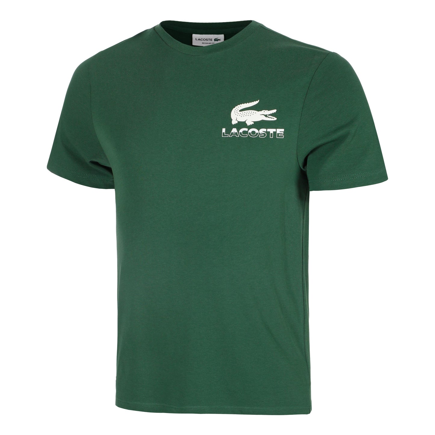Lacoste Urban Print T-shirt Heren-Groen