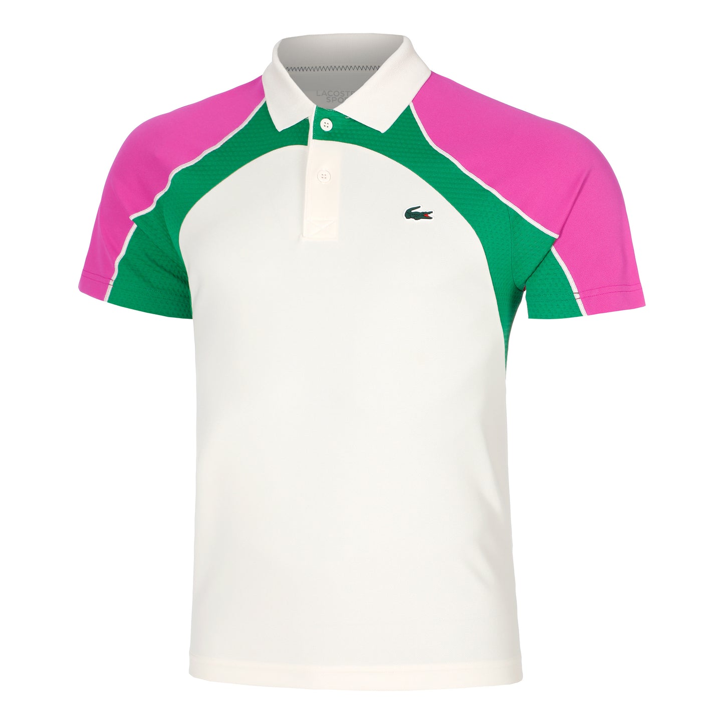 Lacoste Polo Heren-Crème,Veelkleurig