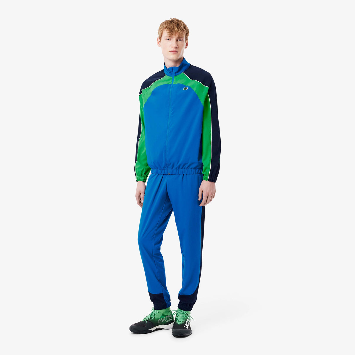 Lacoste Trainingspak Heren-Blauw,Veelkleurig