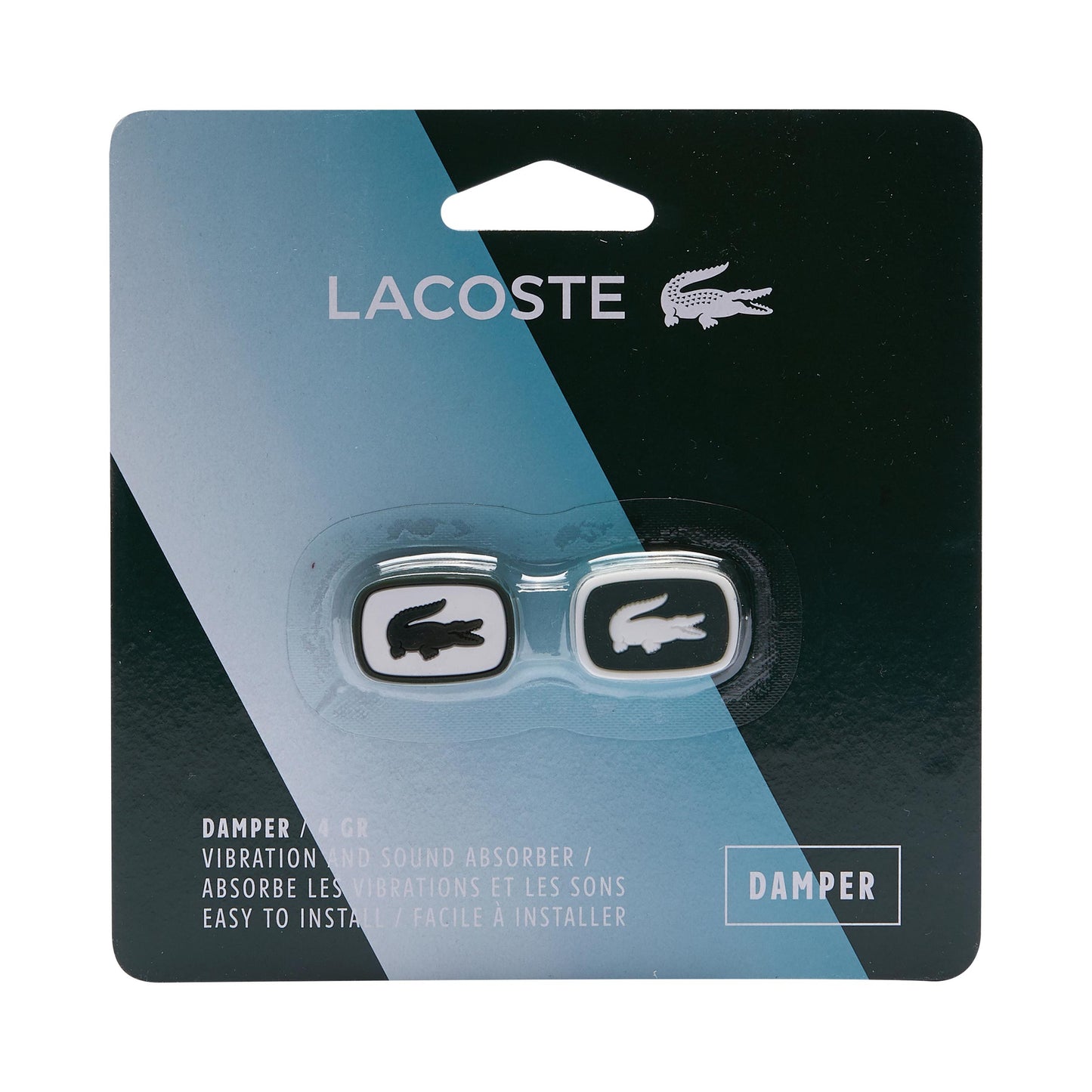 Lacoste Demper Verpakking 2 stuks - wit, groen