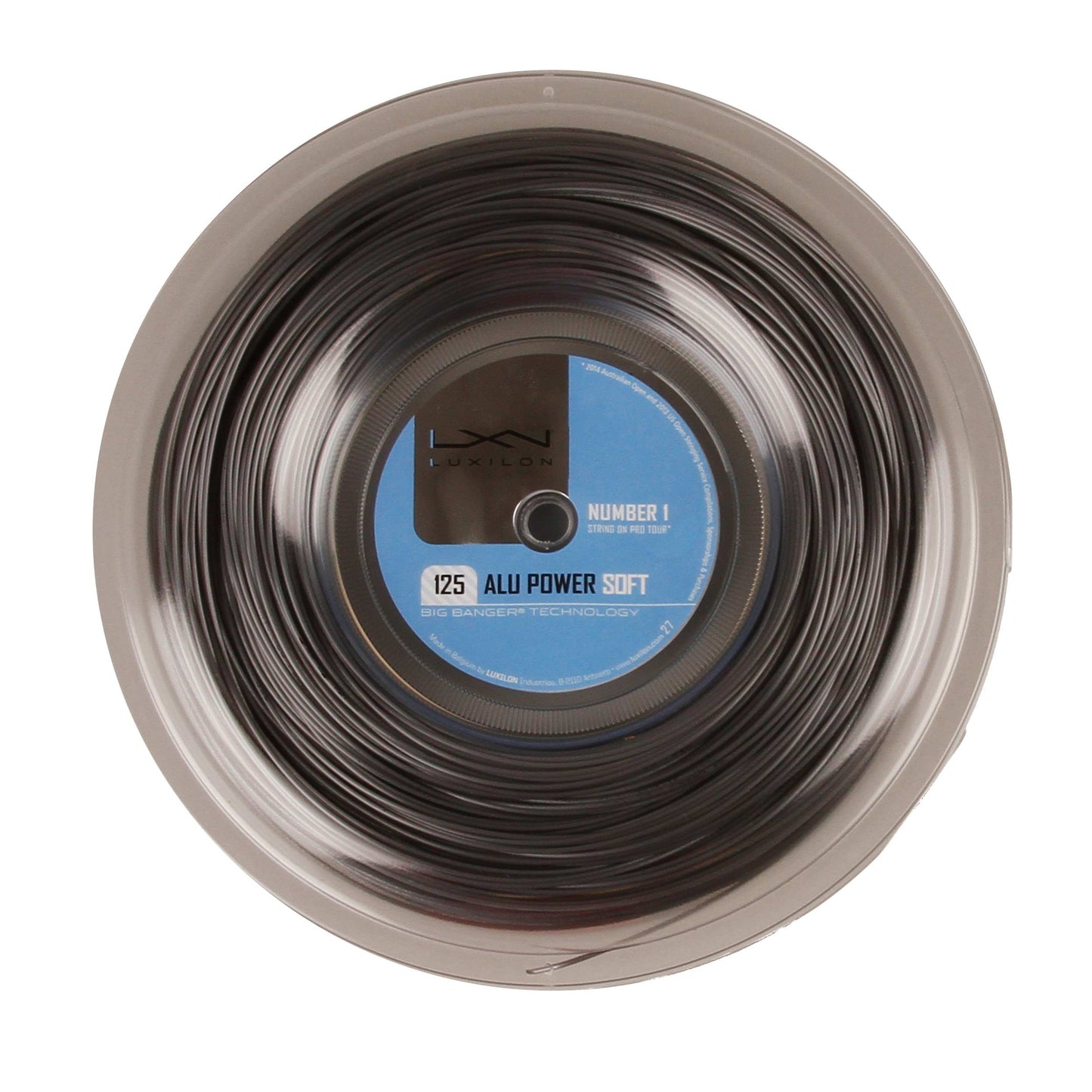 Luxilon Alu Power Soft Rol Snaren 200m-Zilver