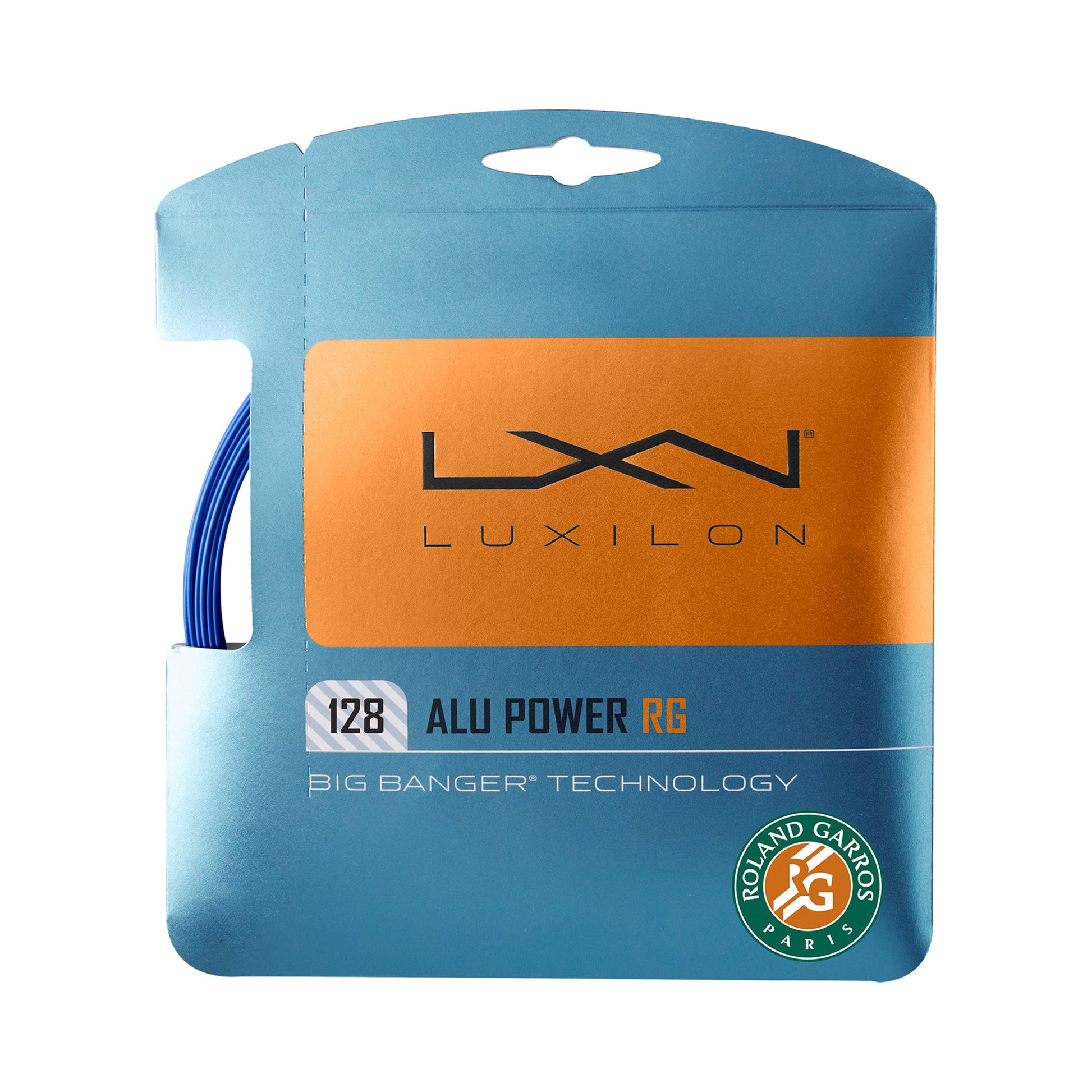 Luxilon Alu Power Roland Garros Set Snaren 12,2m-Blauw