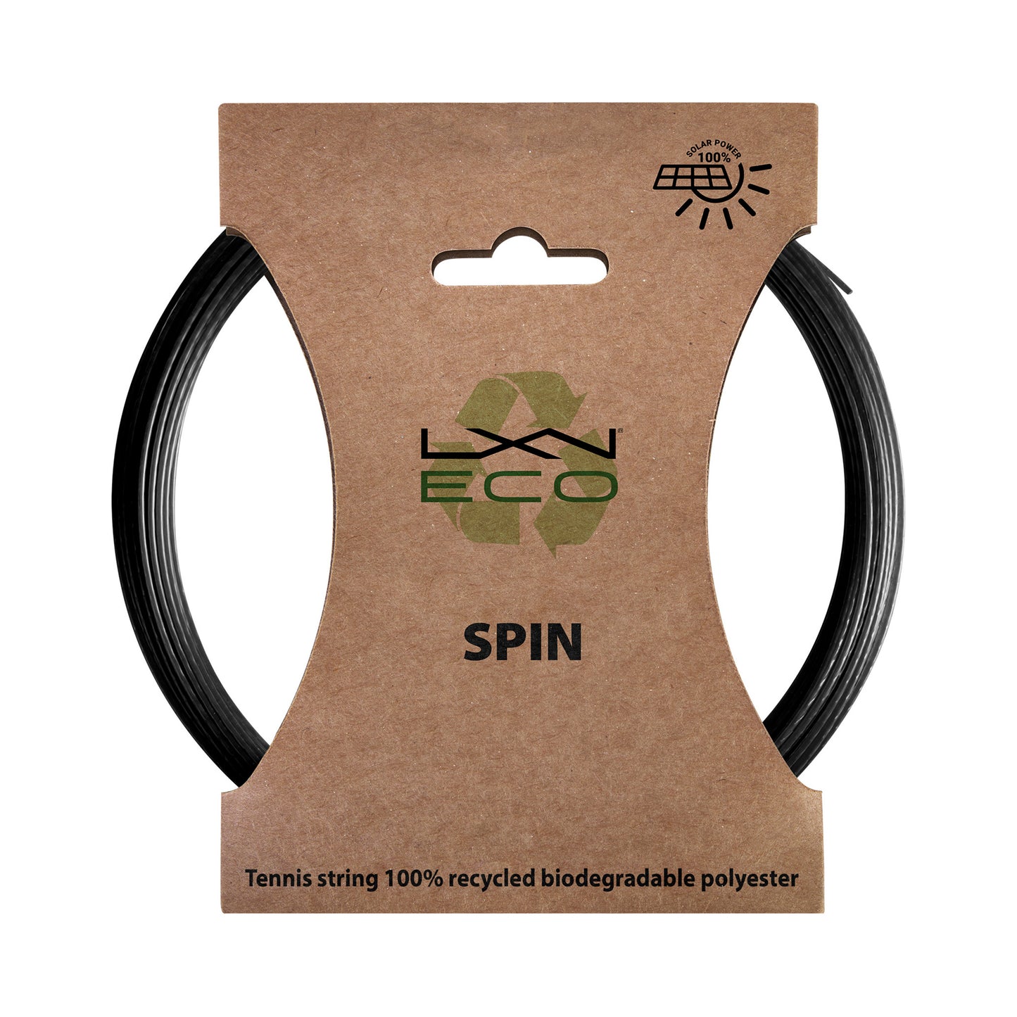 Luxilon Eco Spin Set Snaren 12,2m-Zwart